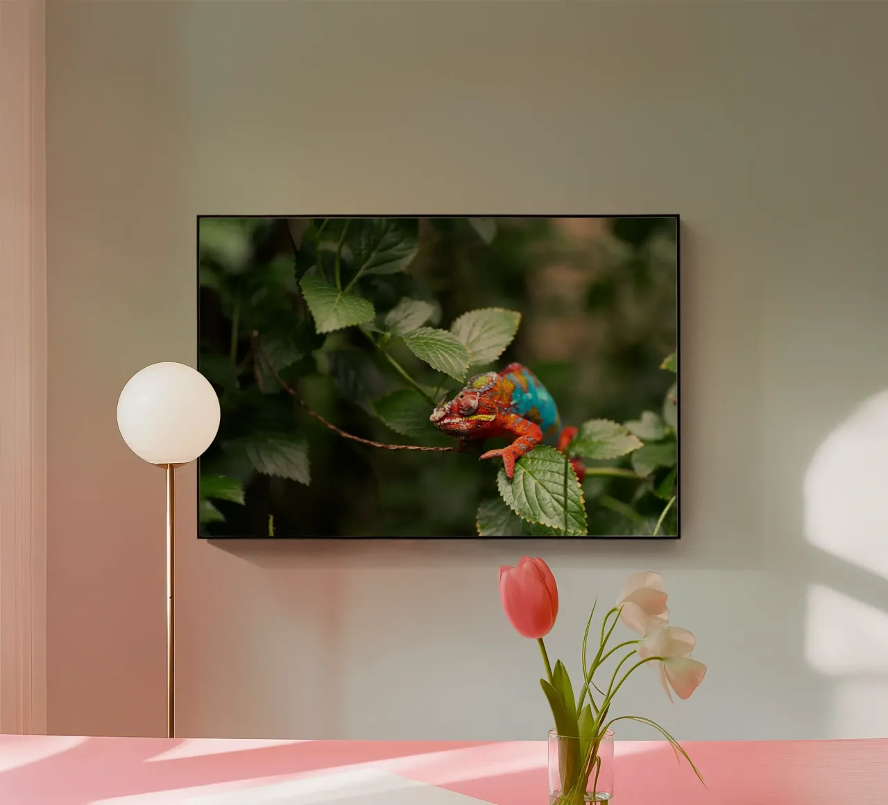 red frog acrylic glass by Earthly Visions