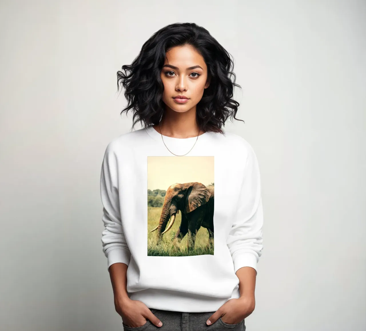 elefante felpa da Earthly Visions