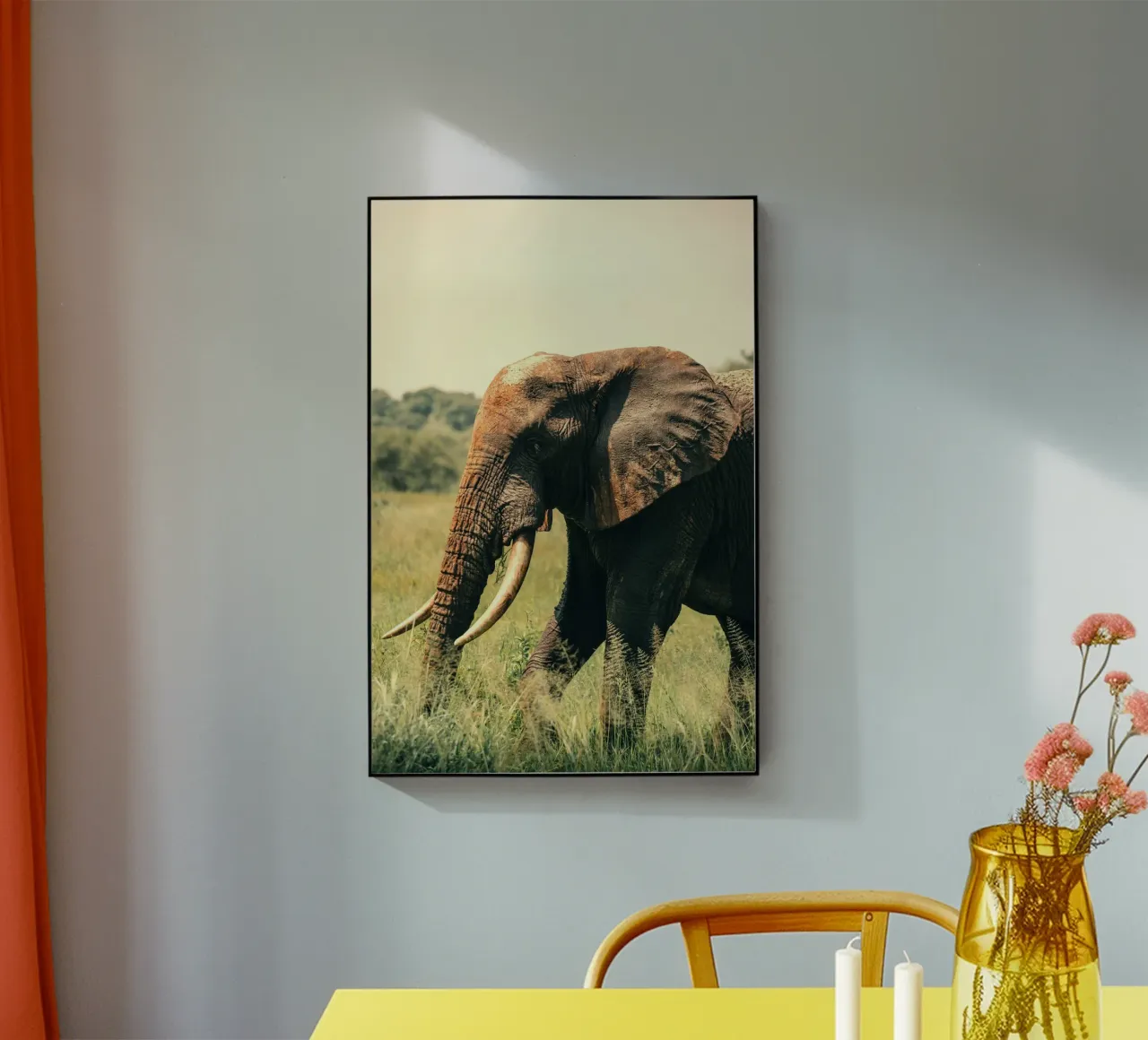 elefante plexiglass da Earthly Visions