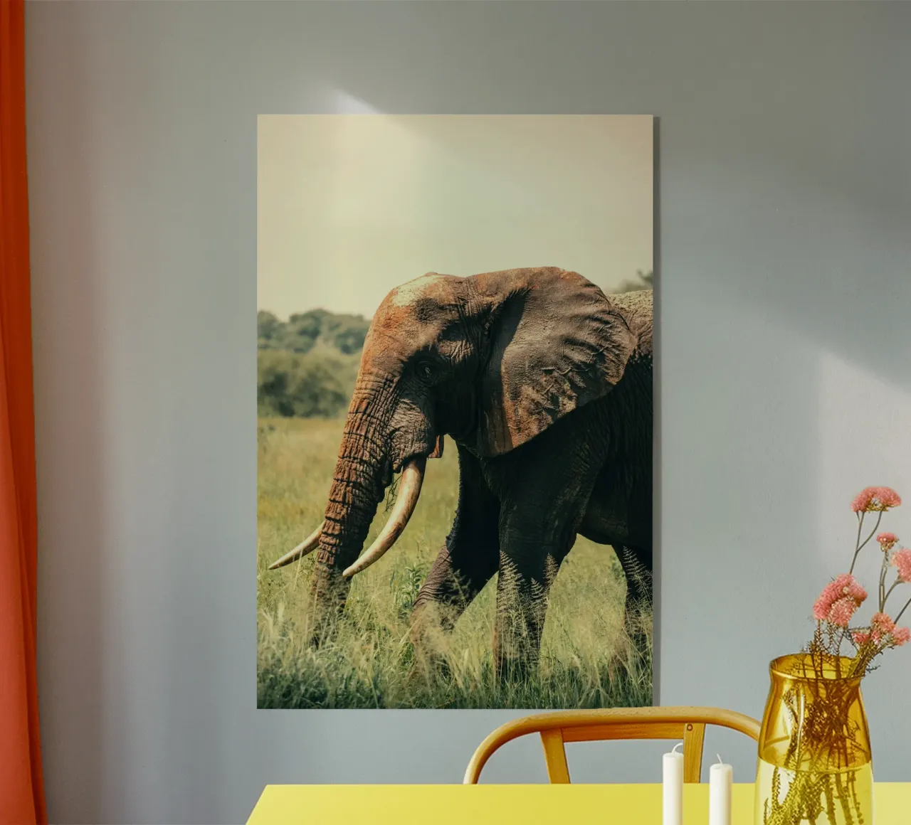 elefante plexiglass da Earthly Visions