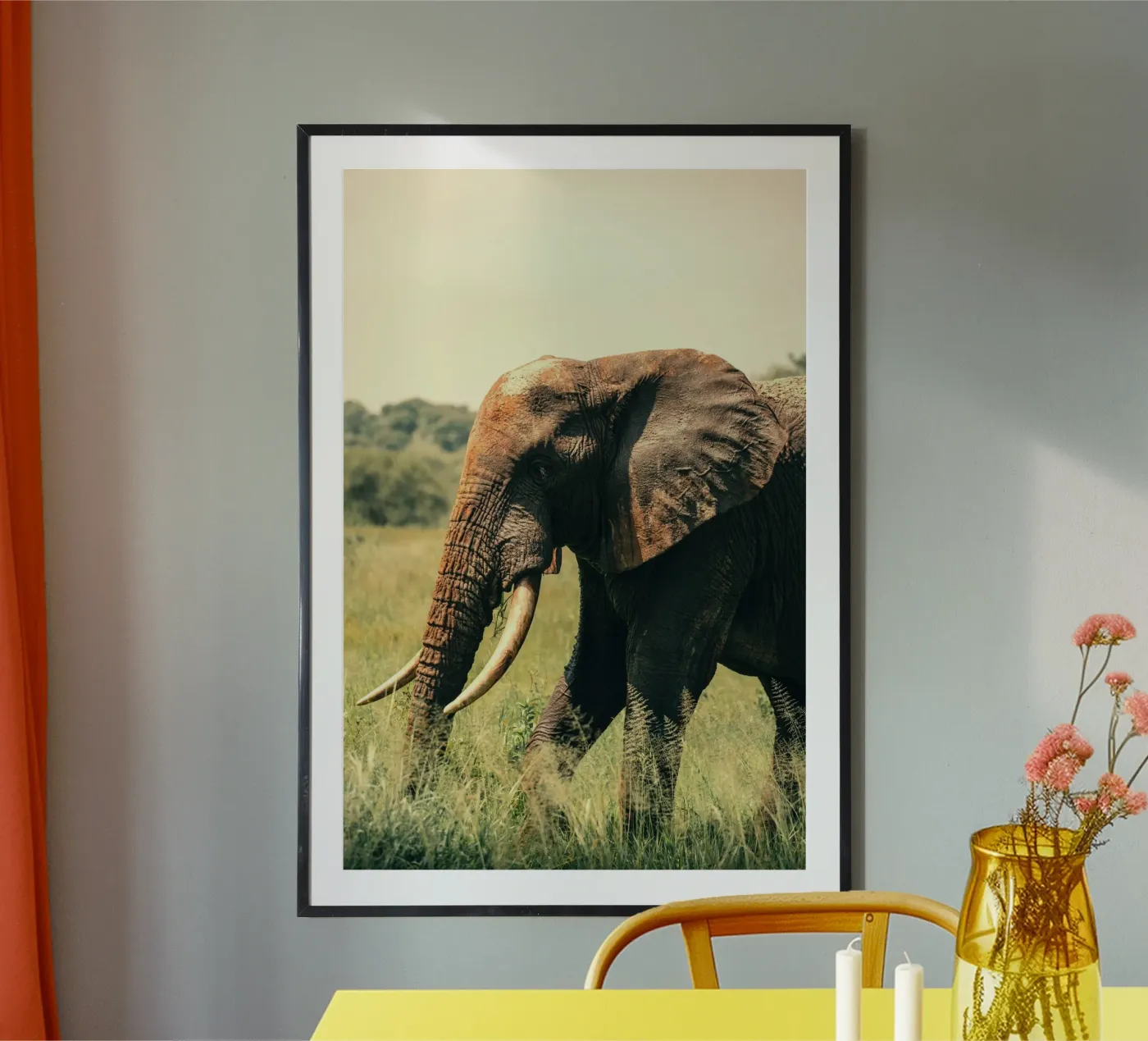 elephant poster by Earthly Visions