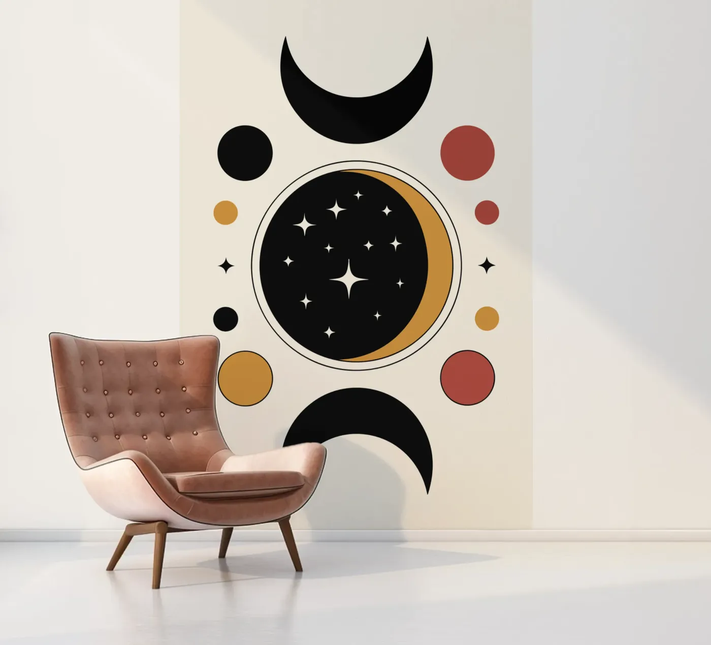 Eclipse Rings fotobehang van LisaArtes