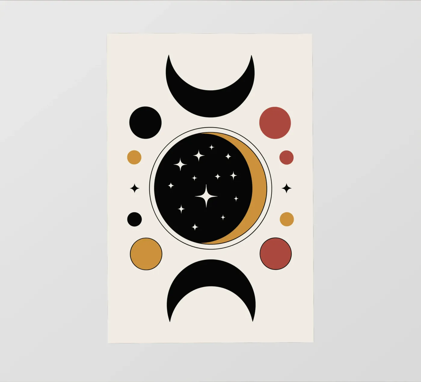 Eclipse Rings fotobehang van LisaArtes