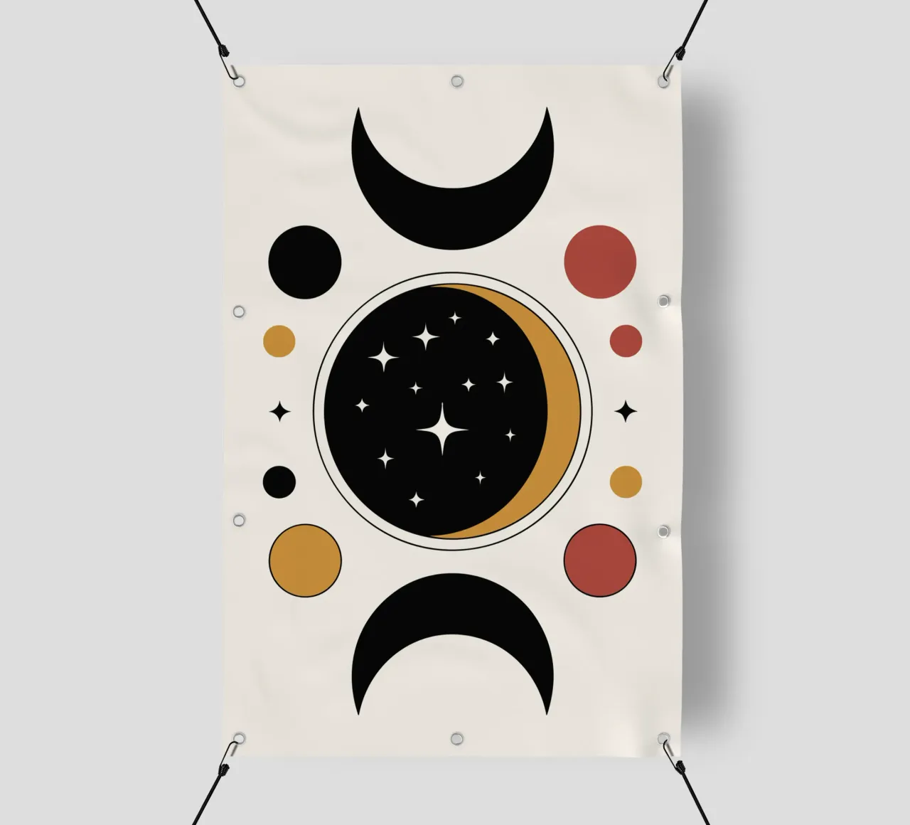 Eclipse Rings telo in pvc da LisaArtes