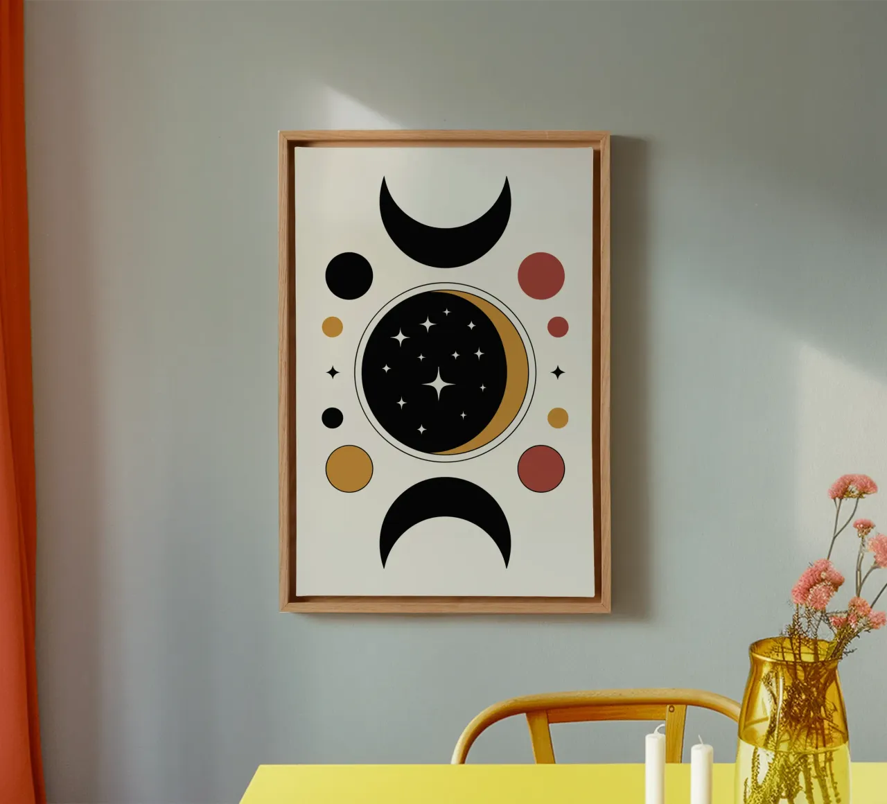 Eclipse Rings tela da LisaArtes