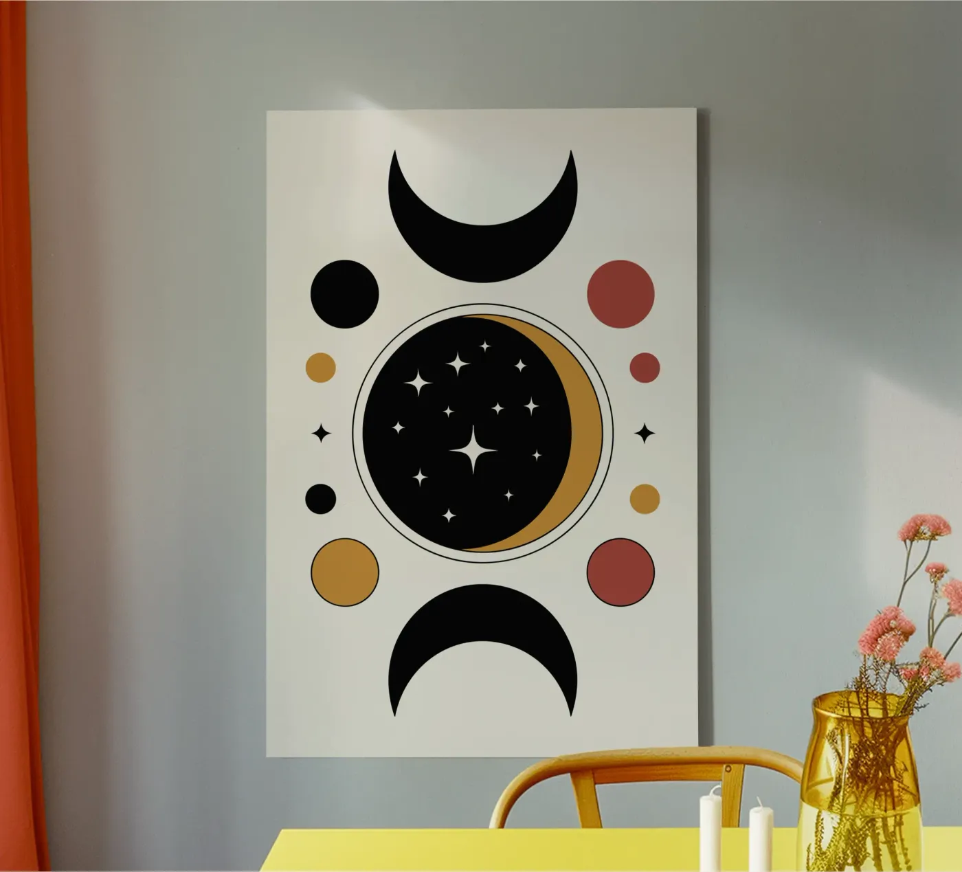 Eclipse Rings tela da LisaArtes