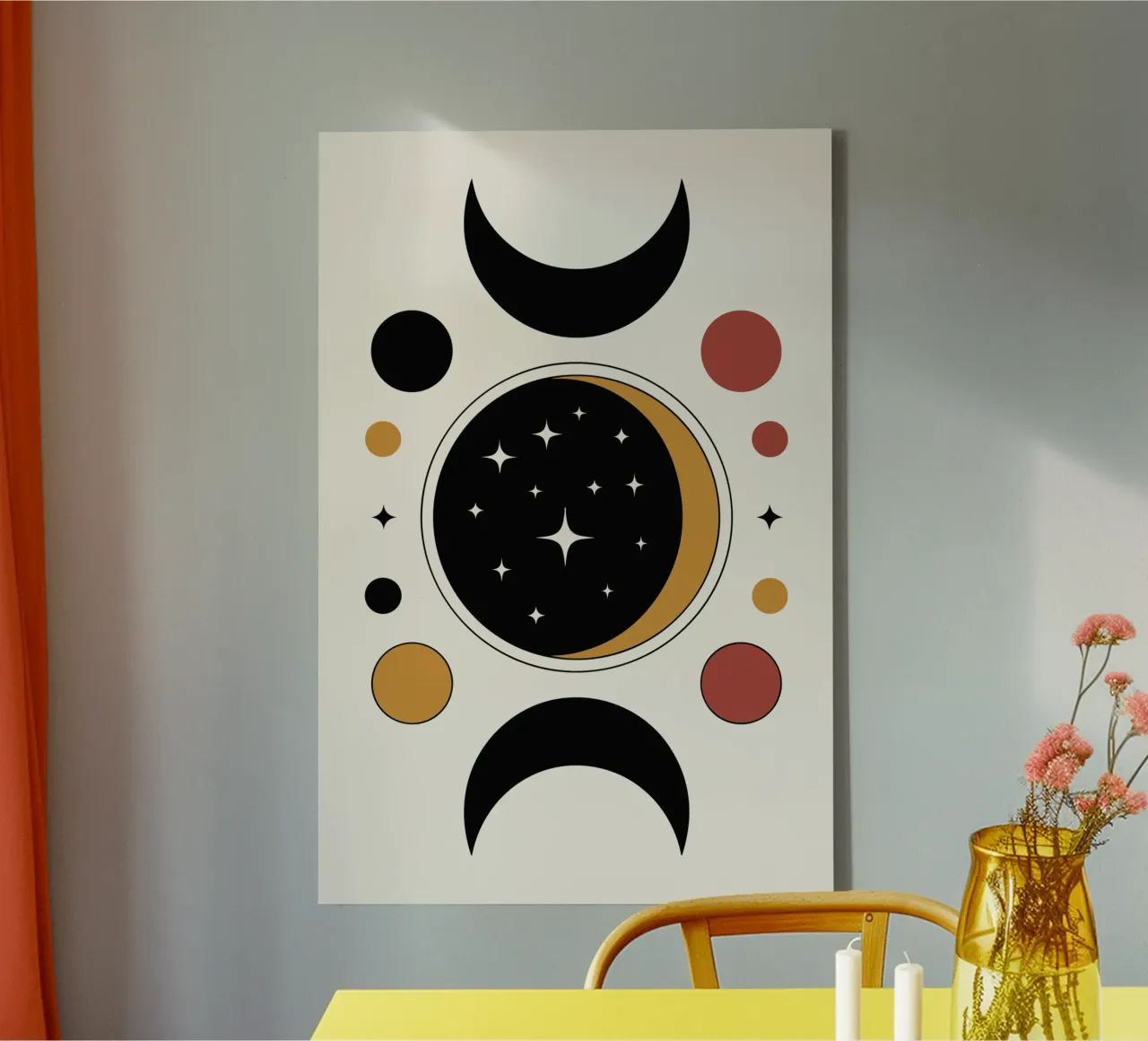 Eclipse Rings tela da LisaArtes