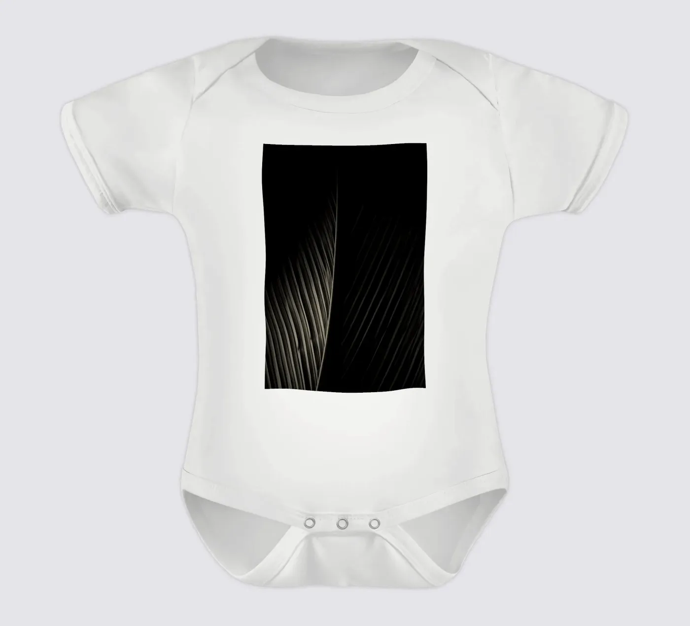 palm leaf body neonato maniche corte da Earthly Visions