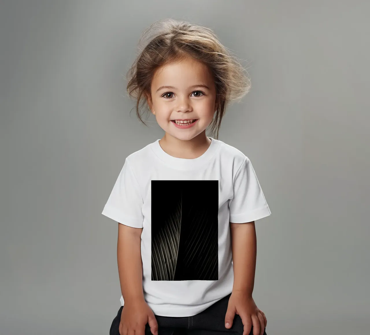 foglia di palma t-shirt bambini da Earthly Visions
