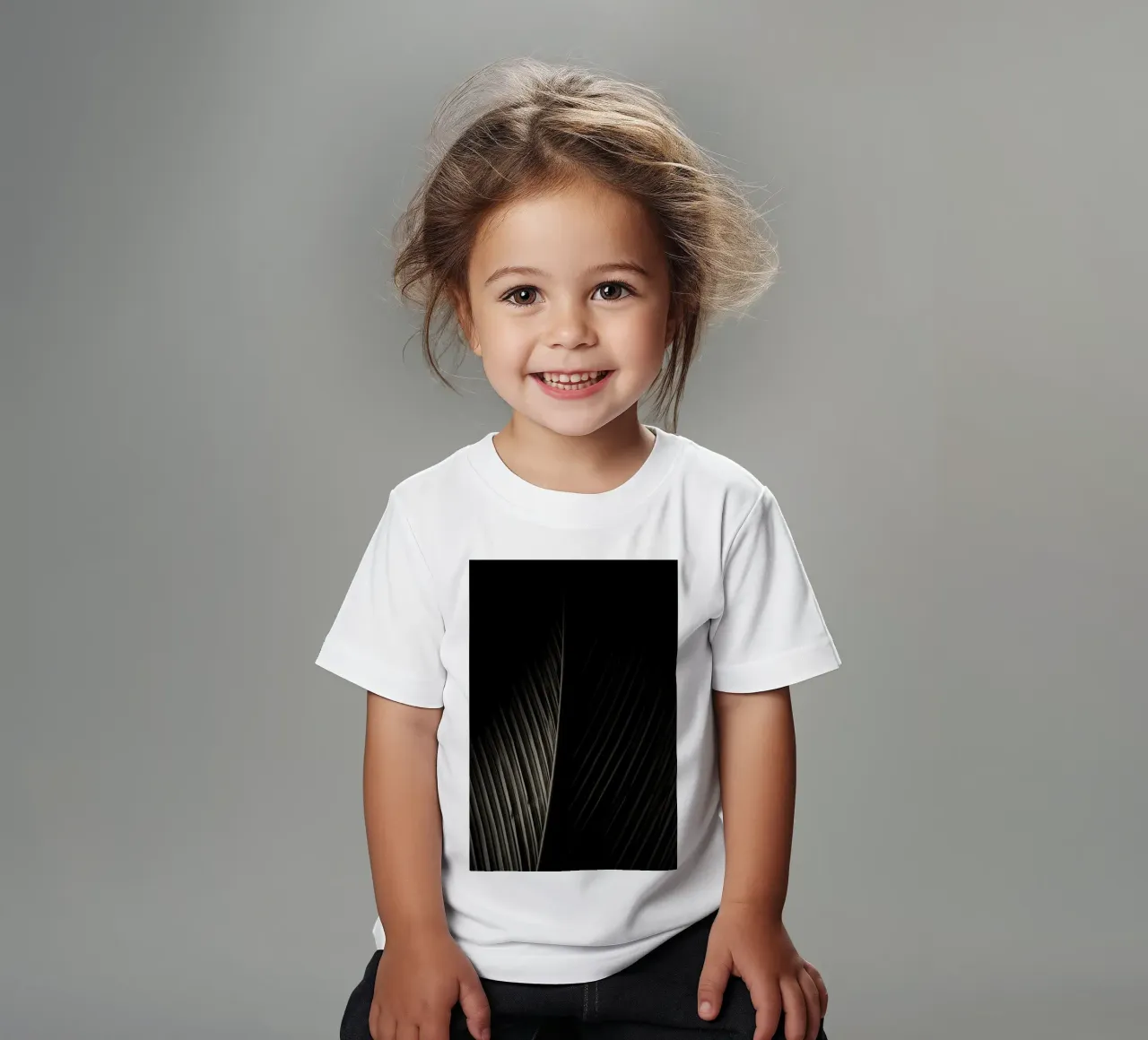 foglia di palma t-shirt bambini da Earthly Visions