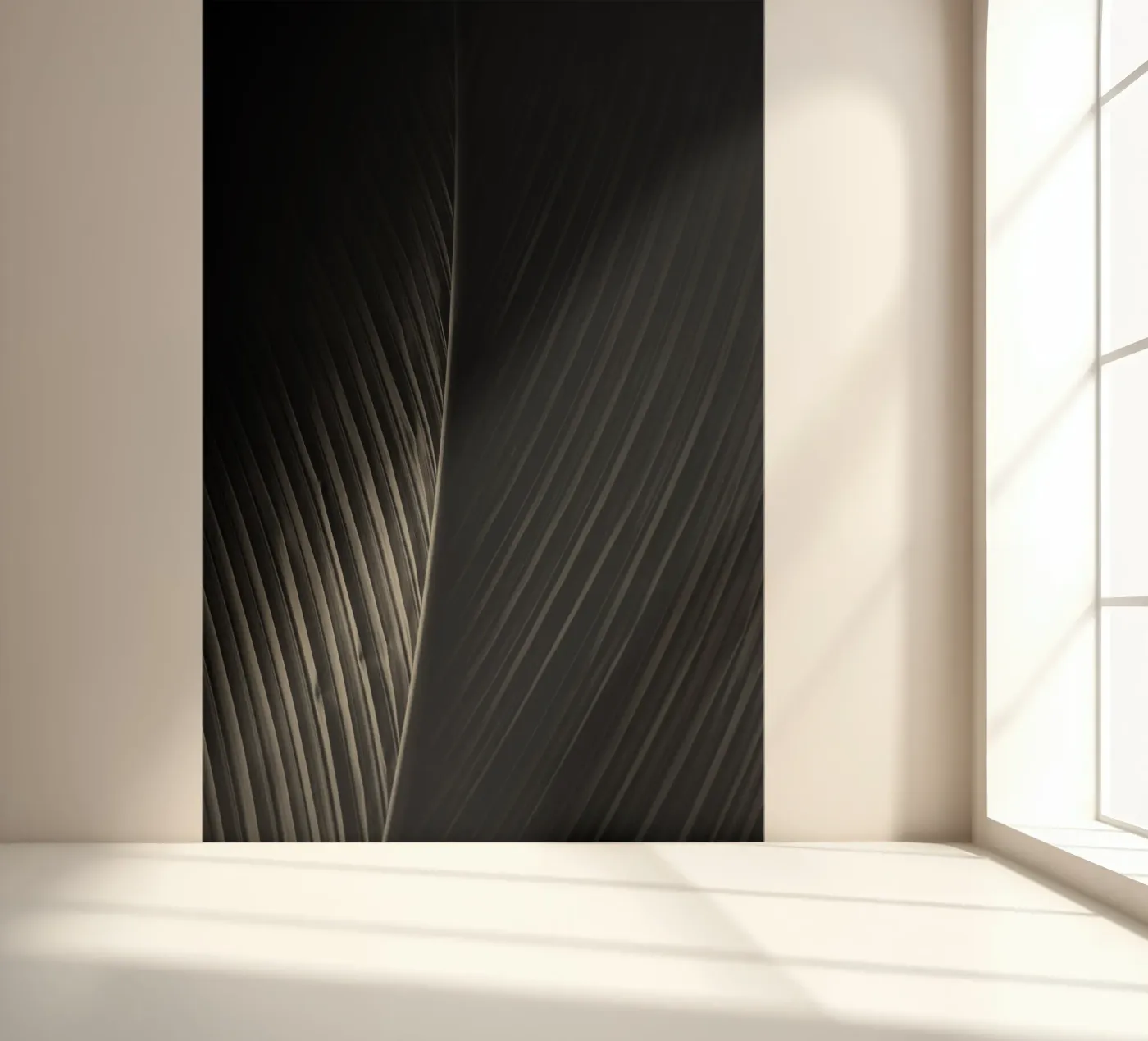 palm leaf carta da parati fotografica da Earthly Visions