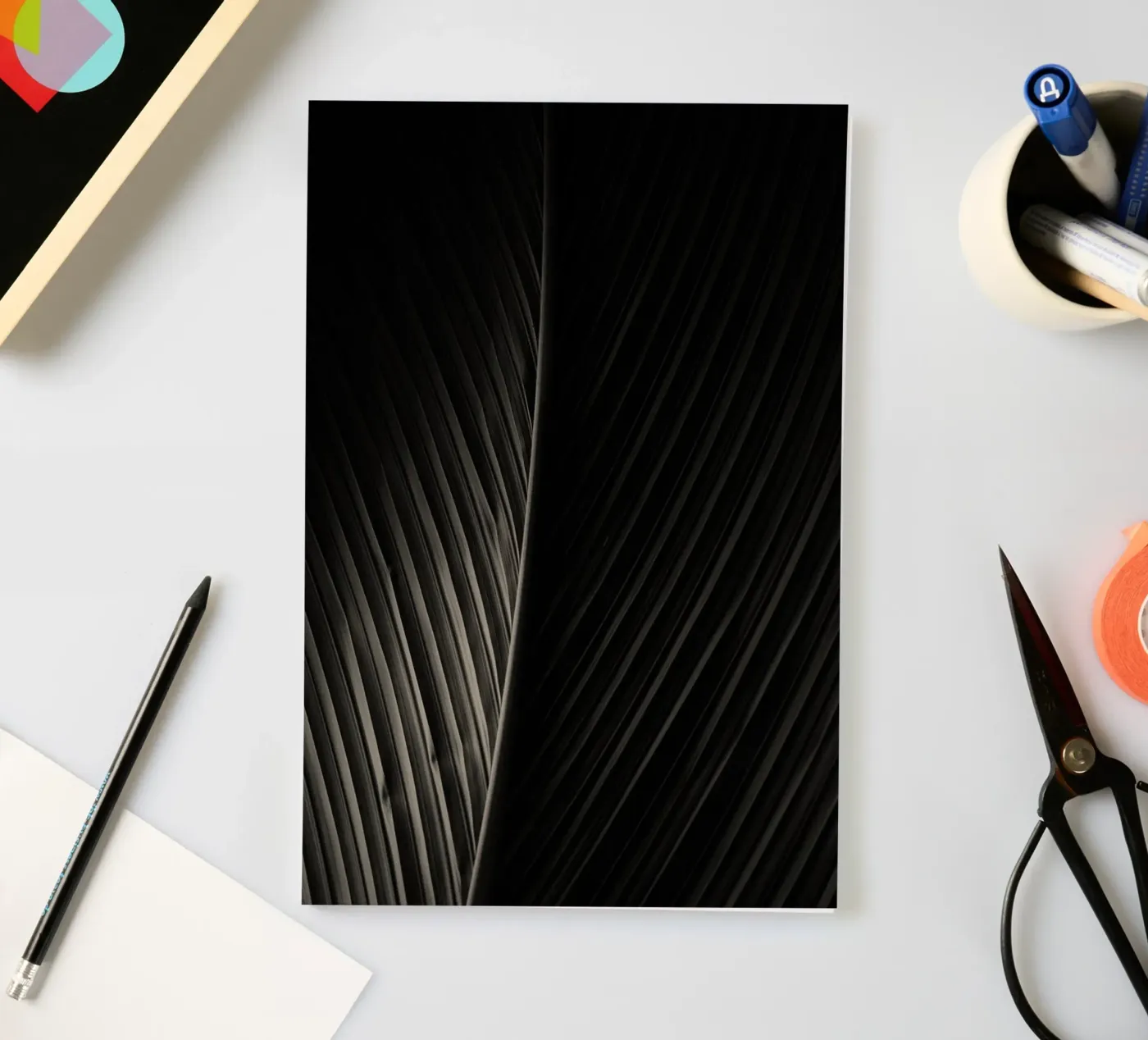 palm leaf notebook by Earthly Visions