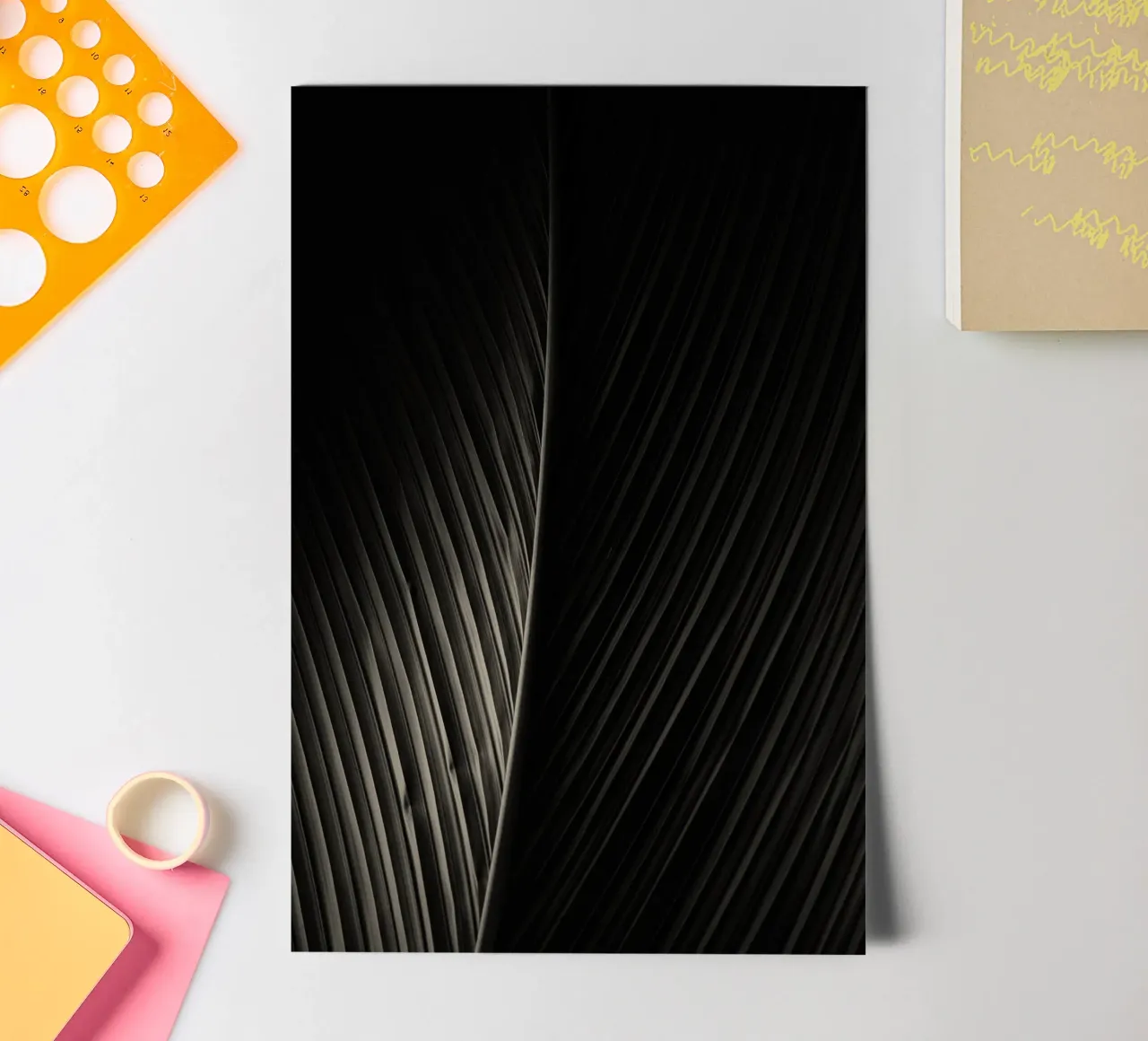 palm leaf sticker sheet by Earthly Visions