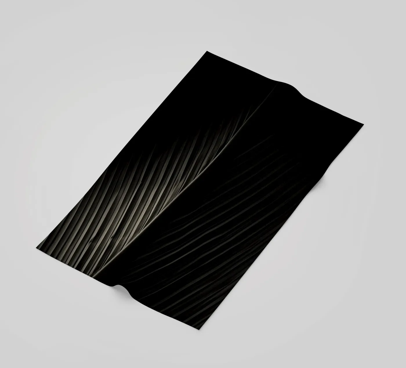 Palmenblatt Strandtuch von Earthly Visions