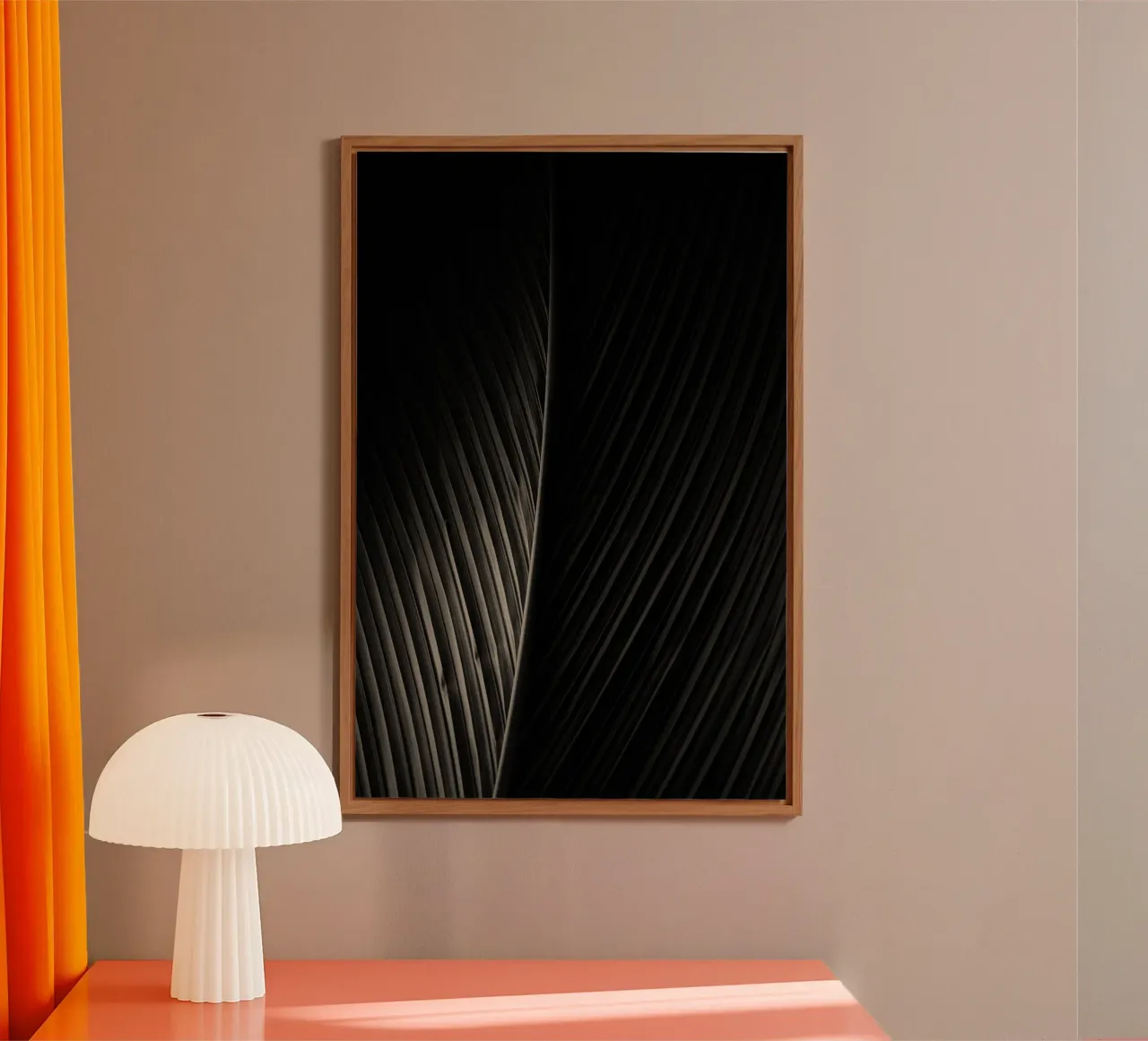 palm leaf forex plate by Earthly Visions