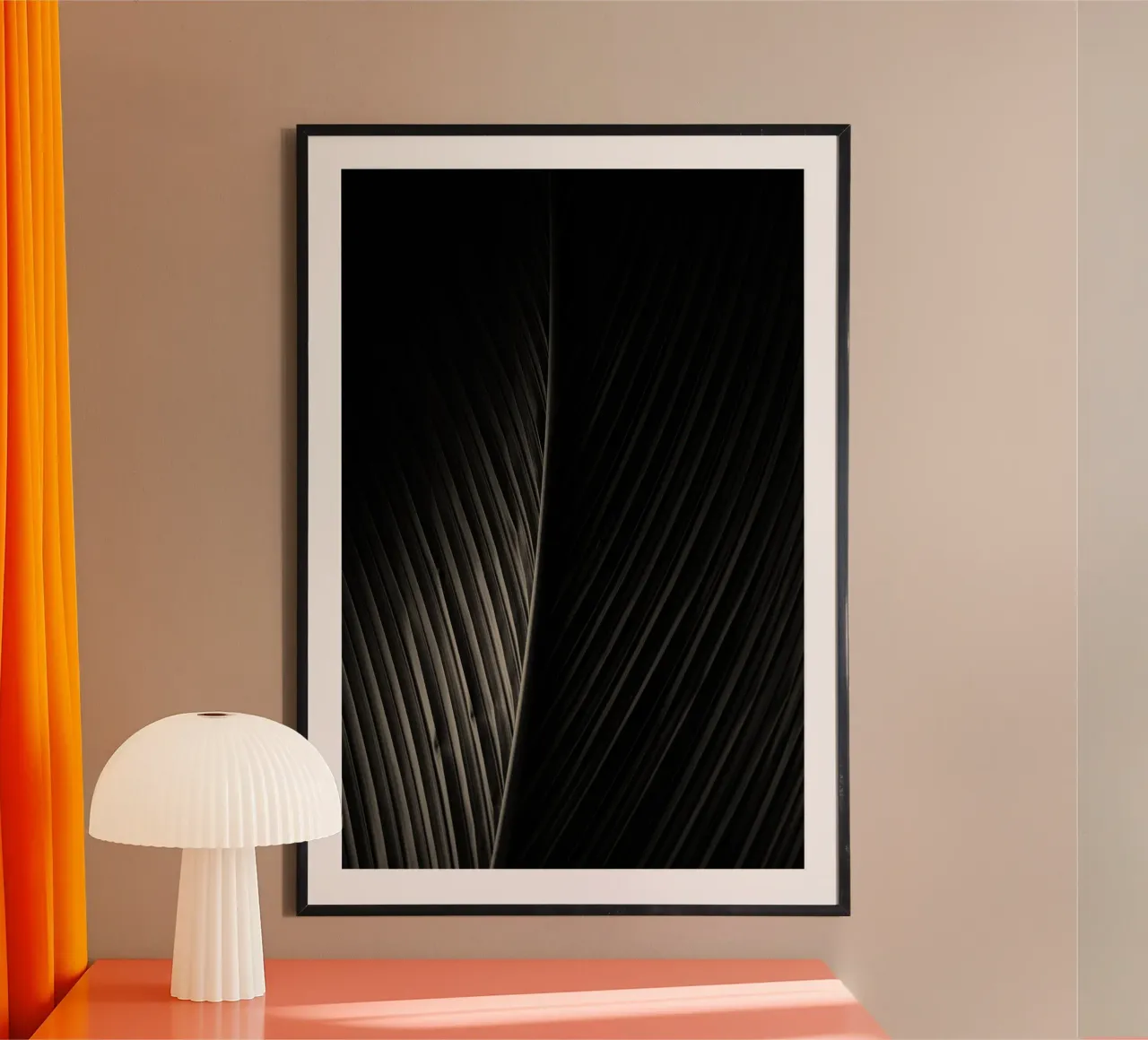 foglia di palma poster da Earthly Visions