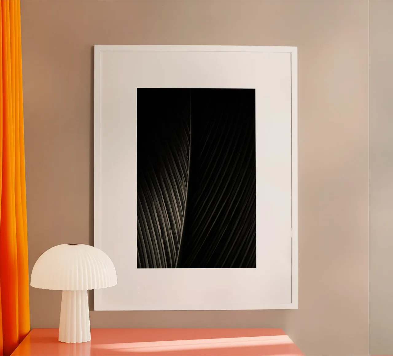 palm leaf poster by Earthly Visions