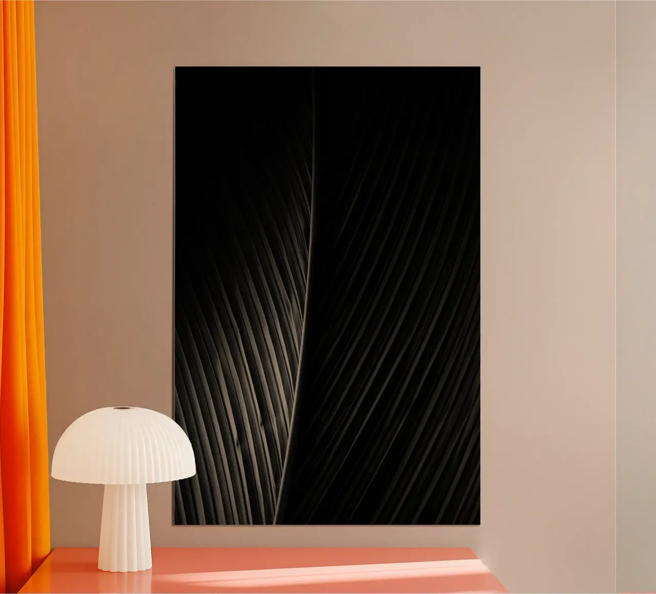 palm leaf poster by Earthly Visions