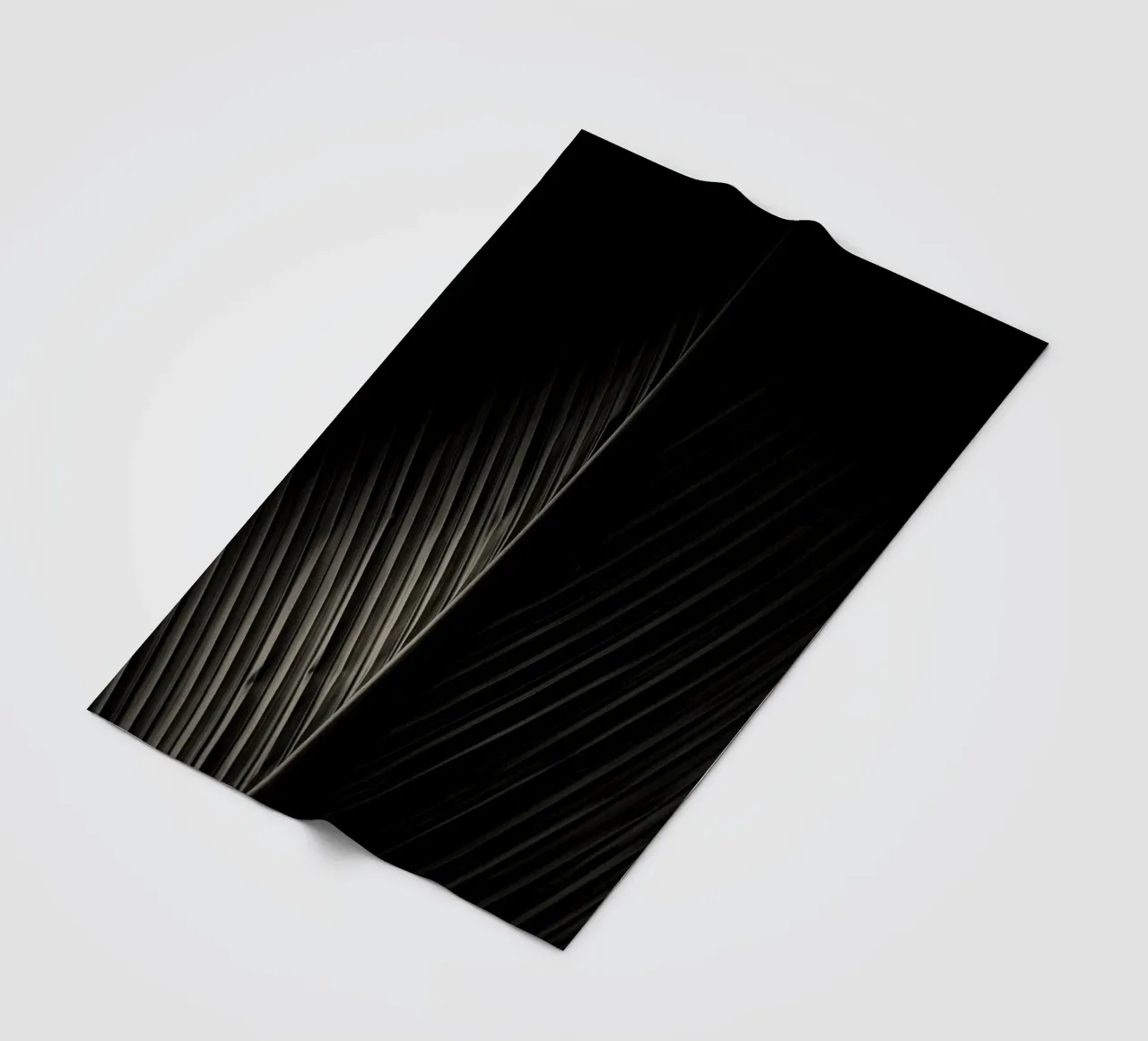 Palmenblatt Fleecedecke von Earthly Visions