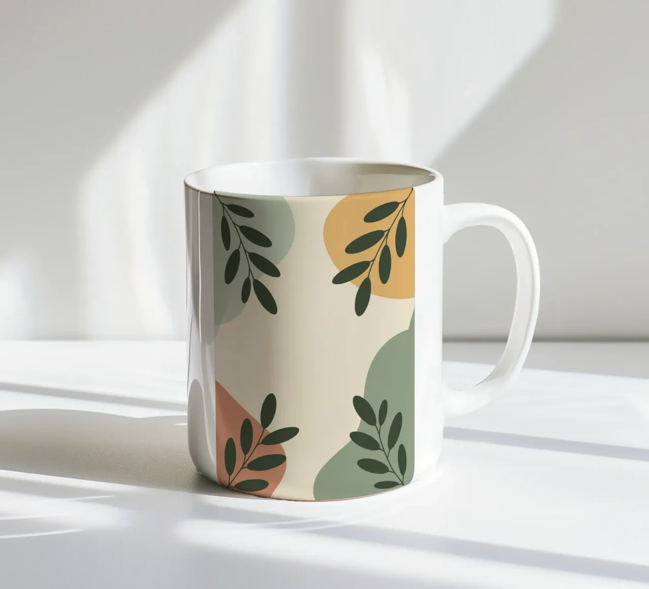 Eucalyptus Botanical tazza in ceramica da LisaArtes