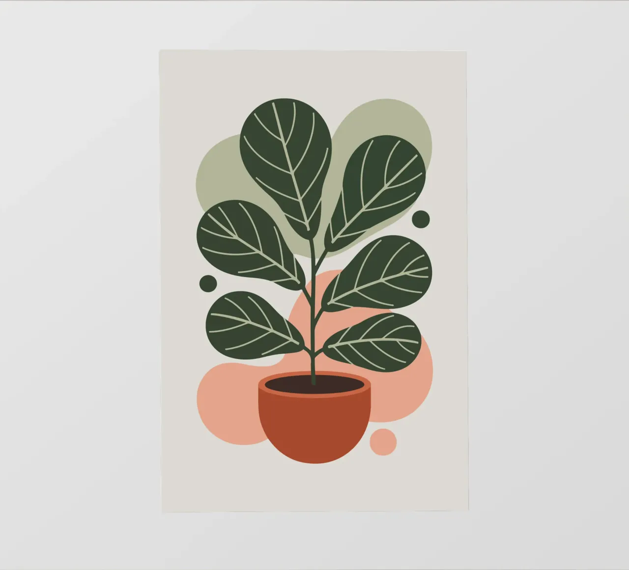 Fig leaf telo in pvc da LisaArtes