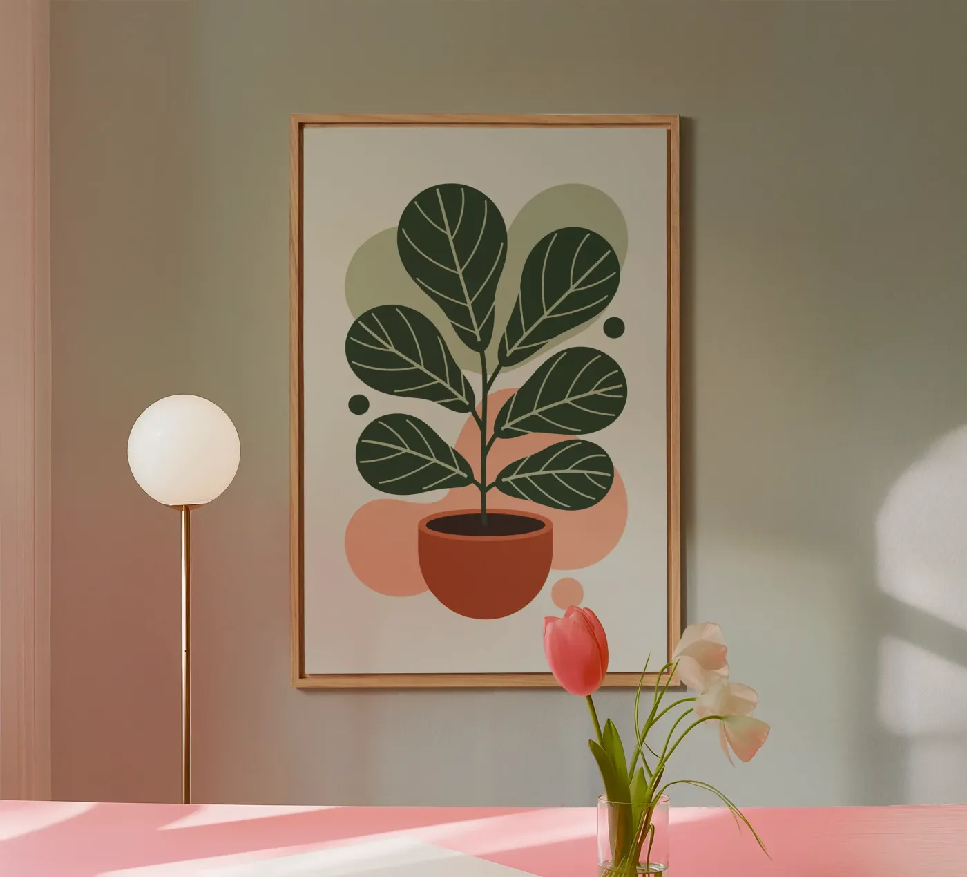 Fig leaf aluminium-dibond van LisaArtes