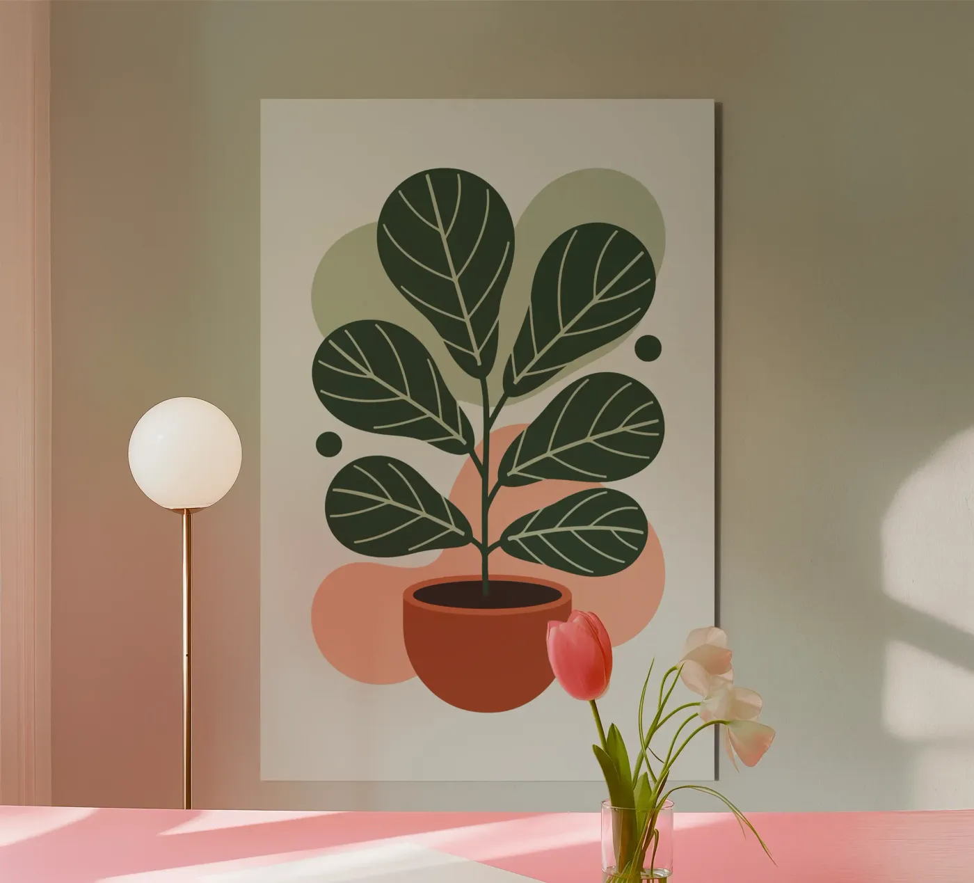 Fig leaf aluminium-dibond van LisaArtes