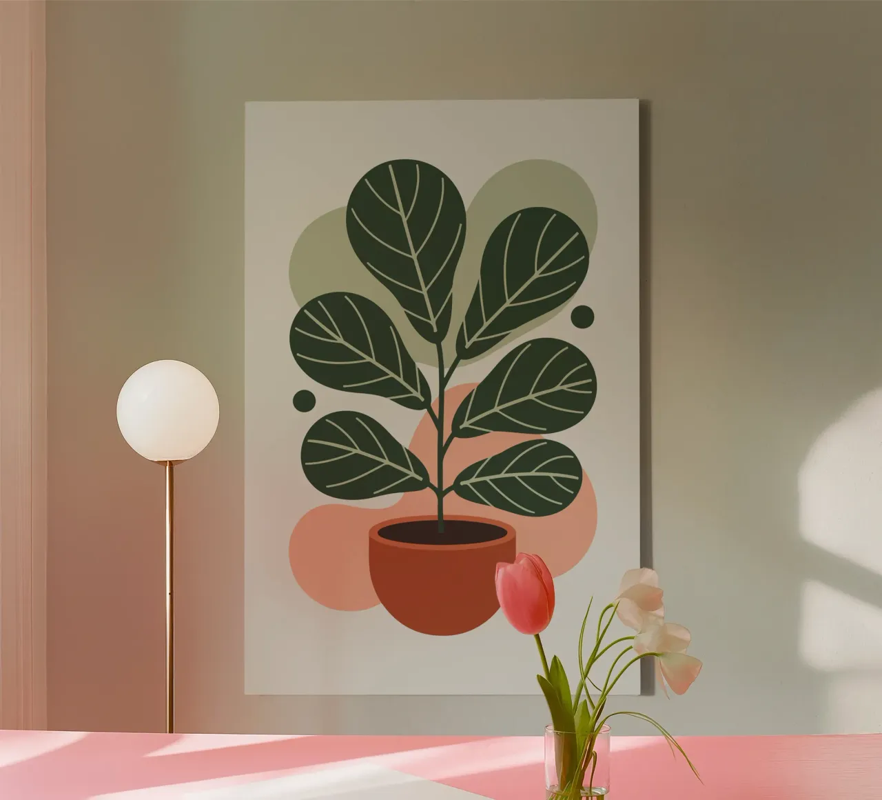 Fig leaf tela da LisaArtes