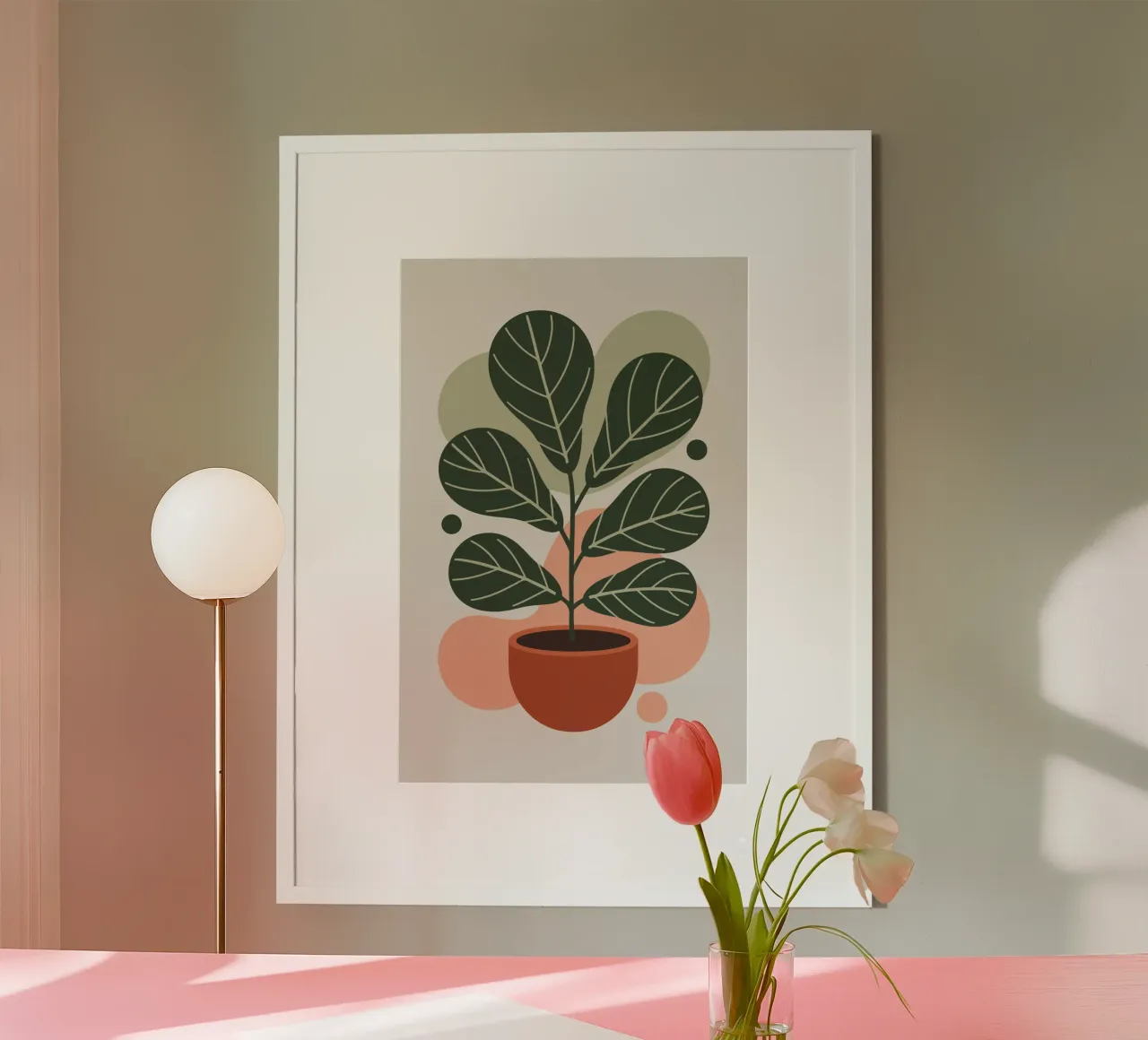 Fig leaf poster by LisaArtes