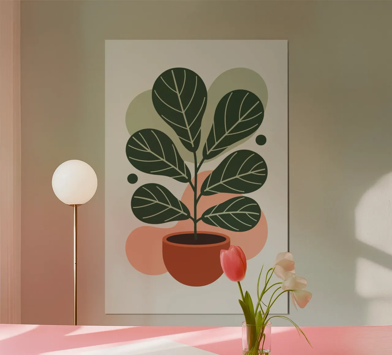 Fig leaf poster by LisaArtes