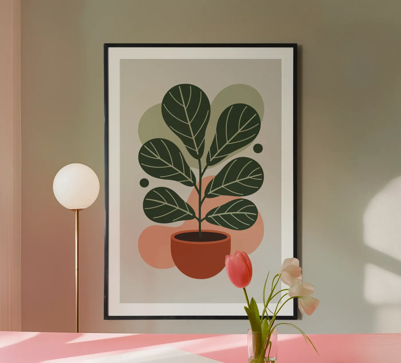 Fig leaf poster by LisaArtes