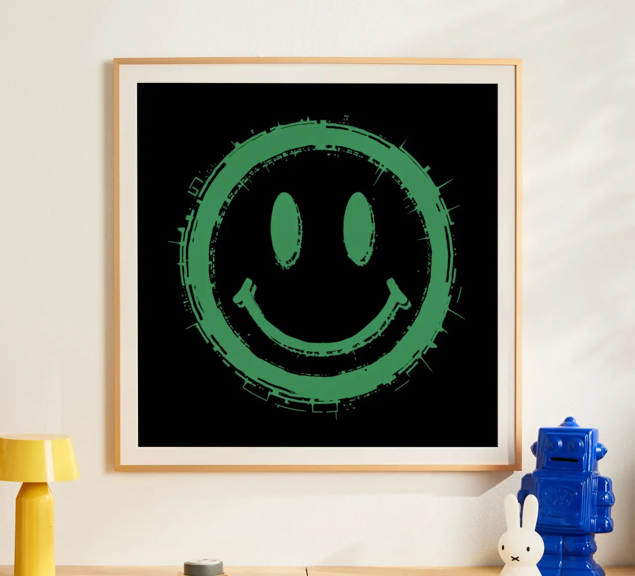 Emoji_StyleA_green3 poster da AI-Portraits by LK