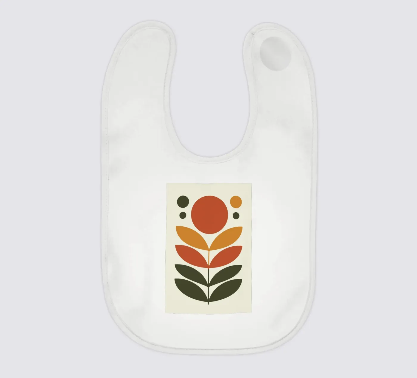 Floral Eclipse Babylätzchen von LisaArtes