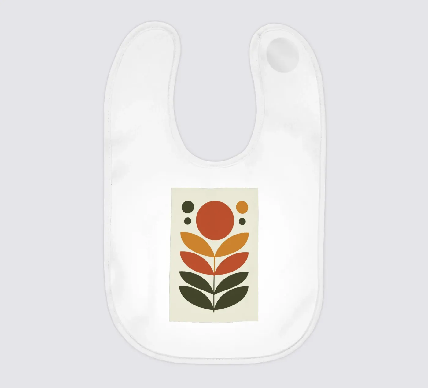 Floral Eclipse Babylätzchen von LisaArtes