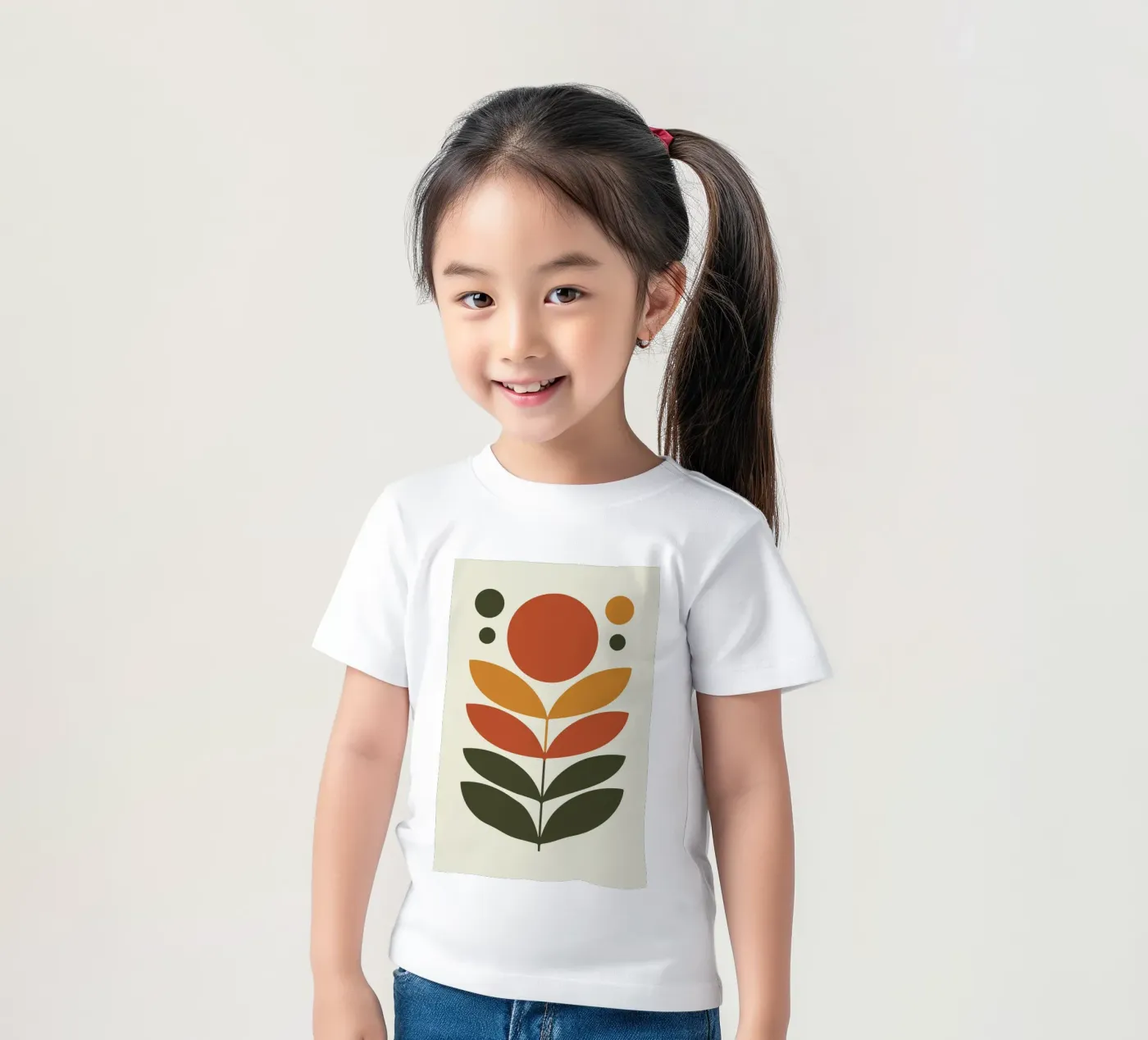 Floral Eclipse kinder t-shirt van LisaArtes
