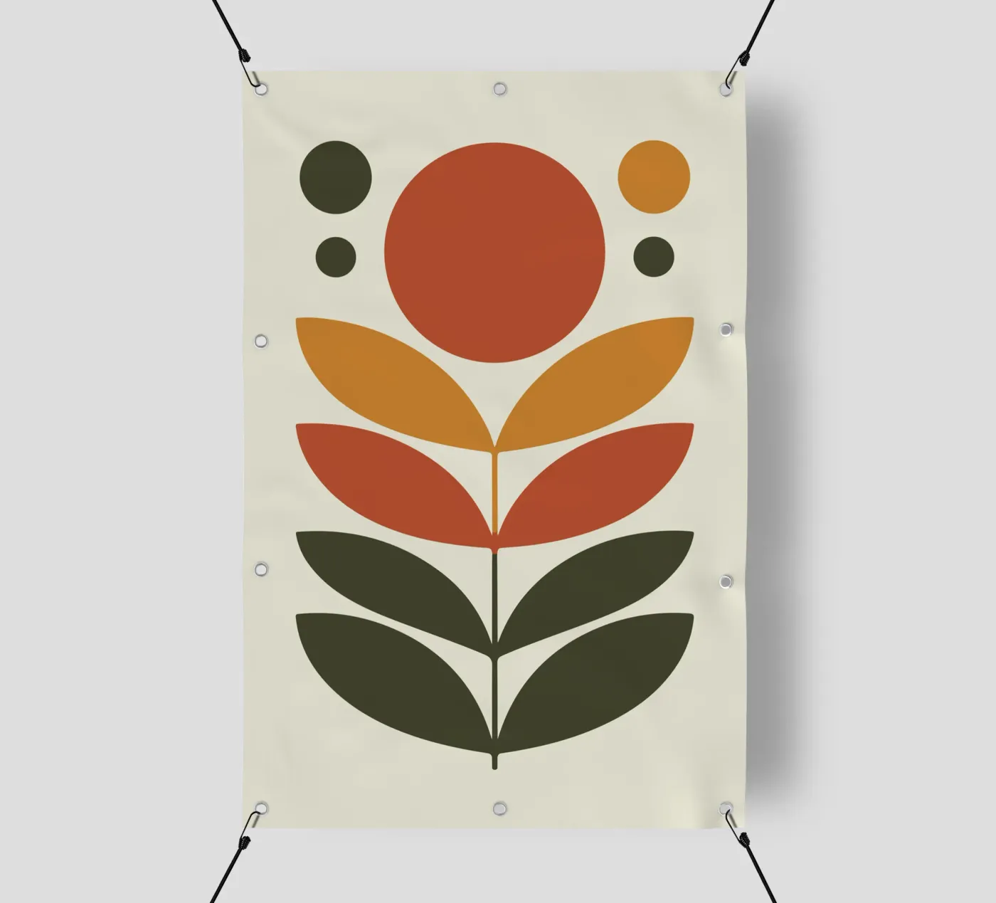 Floral Eclipse telo in pvc da LisaArtes