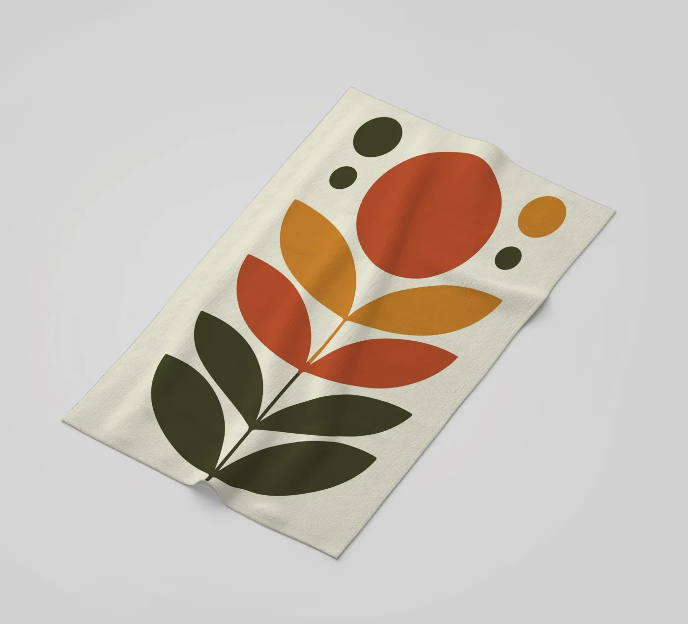 Floral Eclipse Strandtuch von LisaArtes