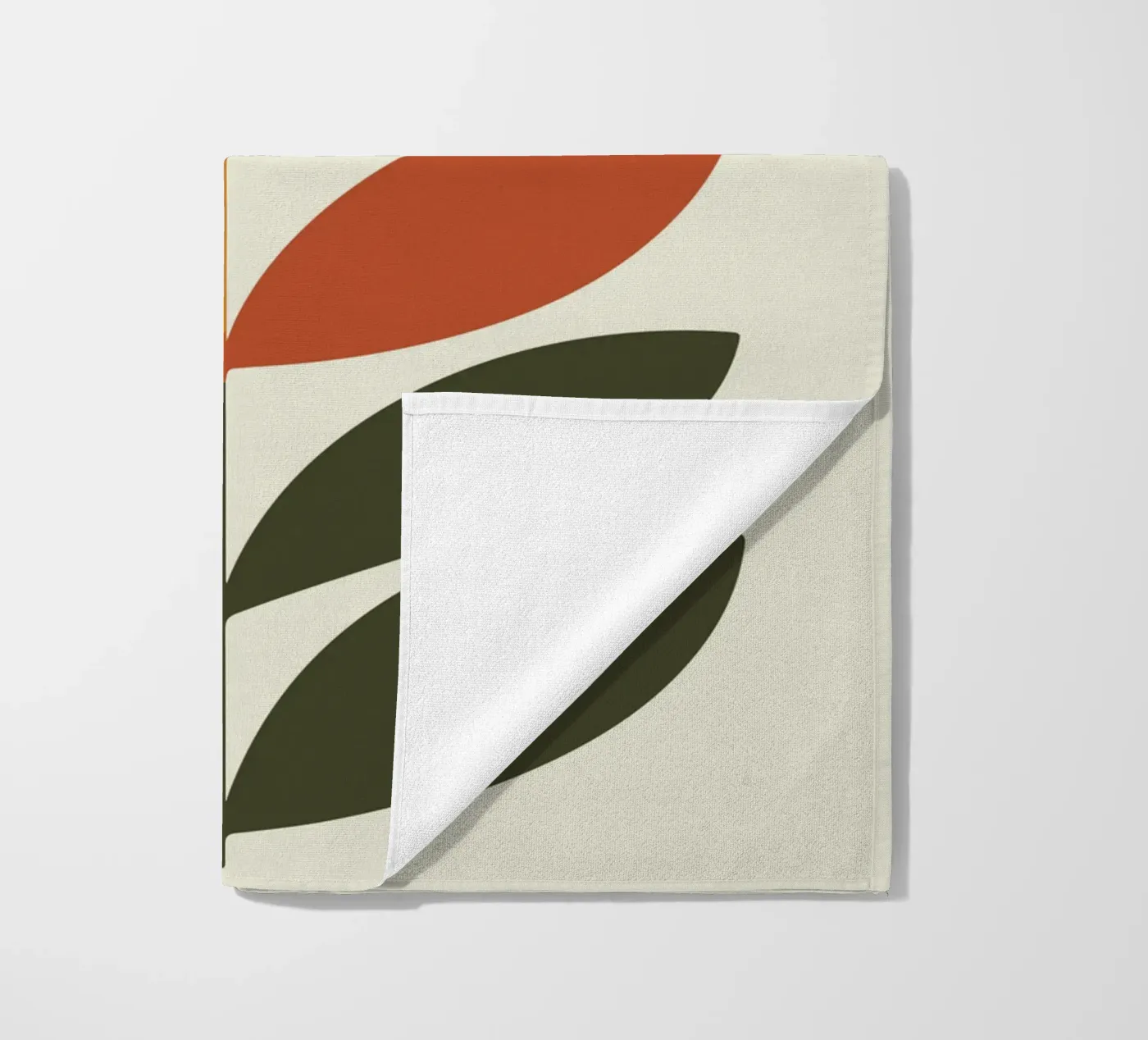 Floral Eclipse strandhanddoek van LisaArtes