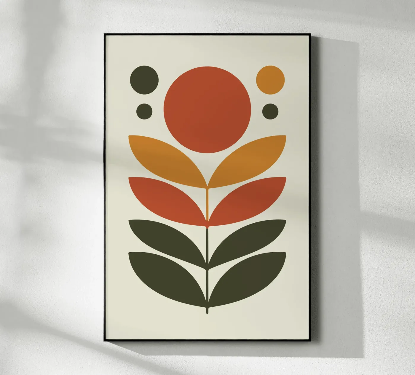 Floral Eclipse Acryl-Glas von LisaArtes