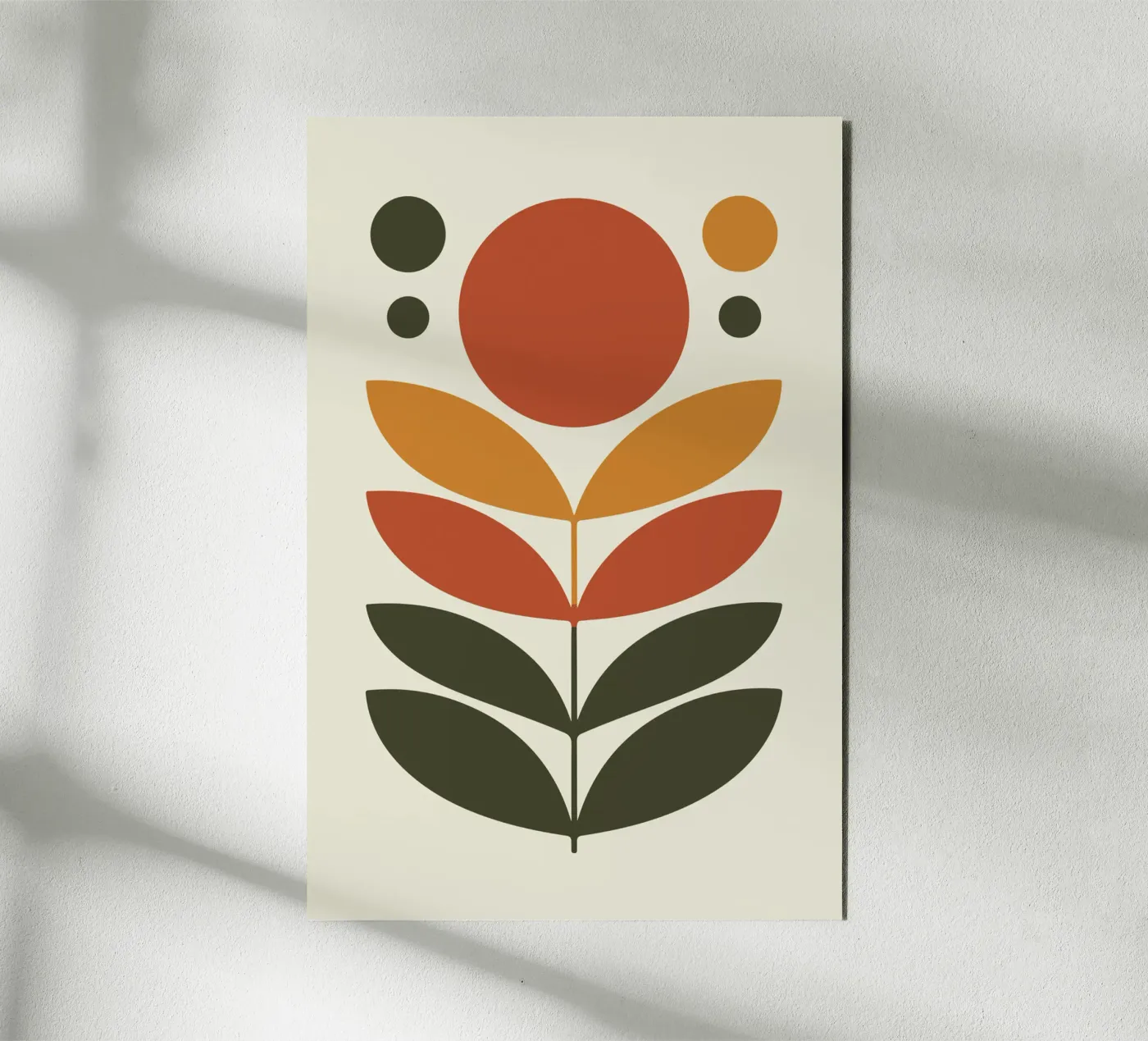 Floral Eclipse forex-plaat van LisaArtes