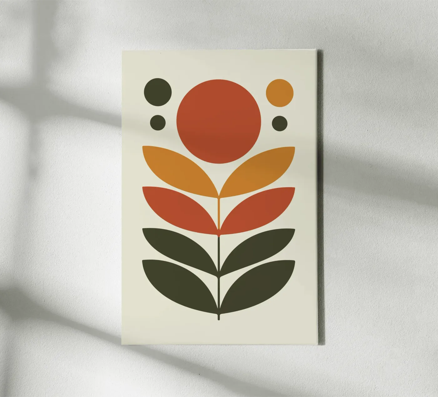 Floral Eclipse canvas by LisaArtes