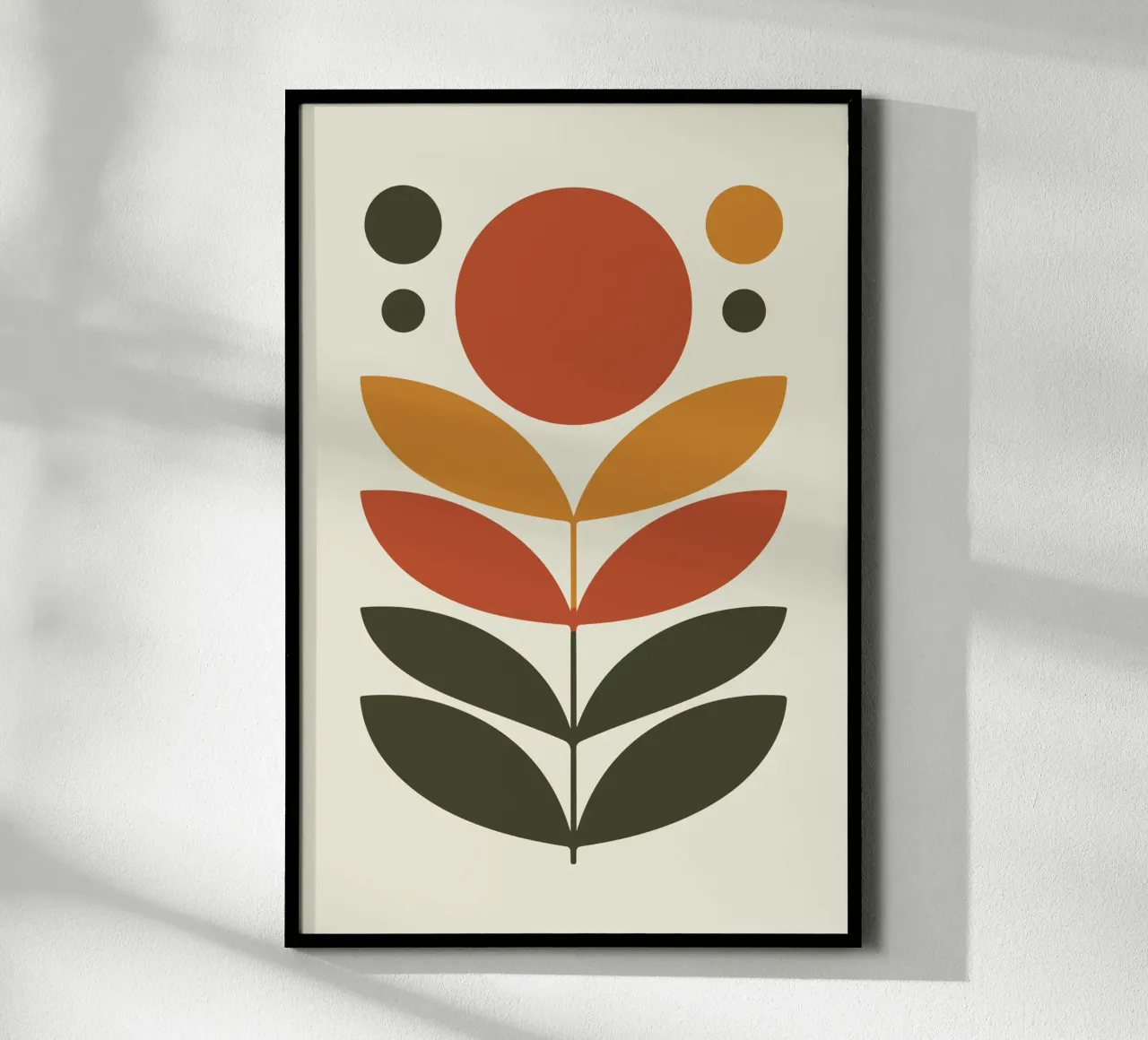 Floral Eclipse poster van LisaArtes