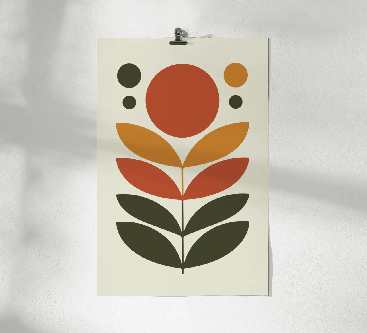 Floral Eclipse poster van LisaArtes