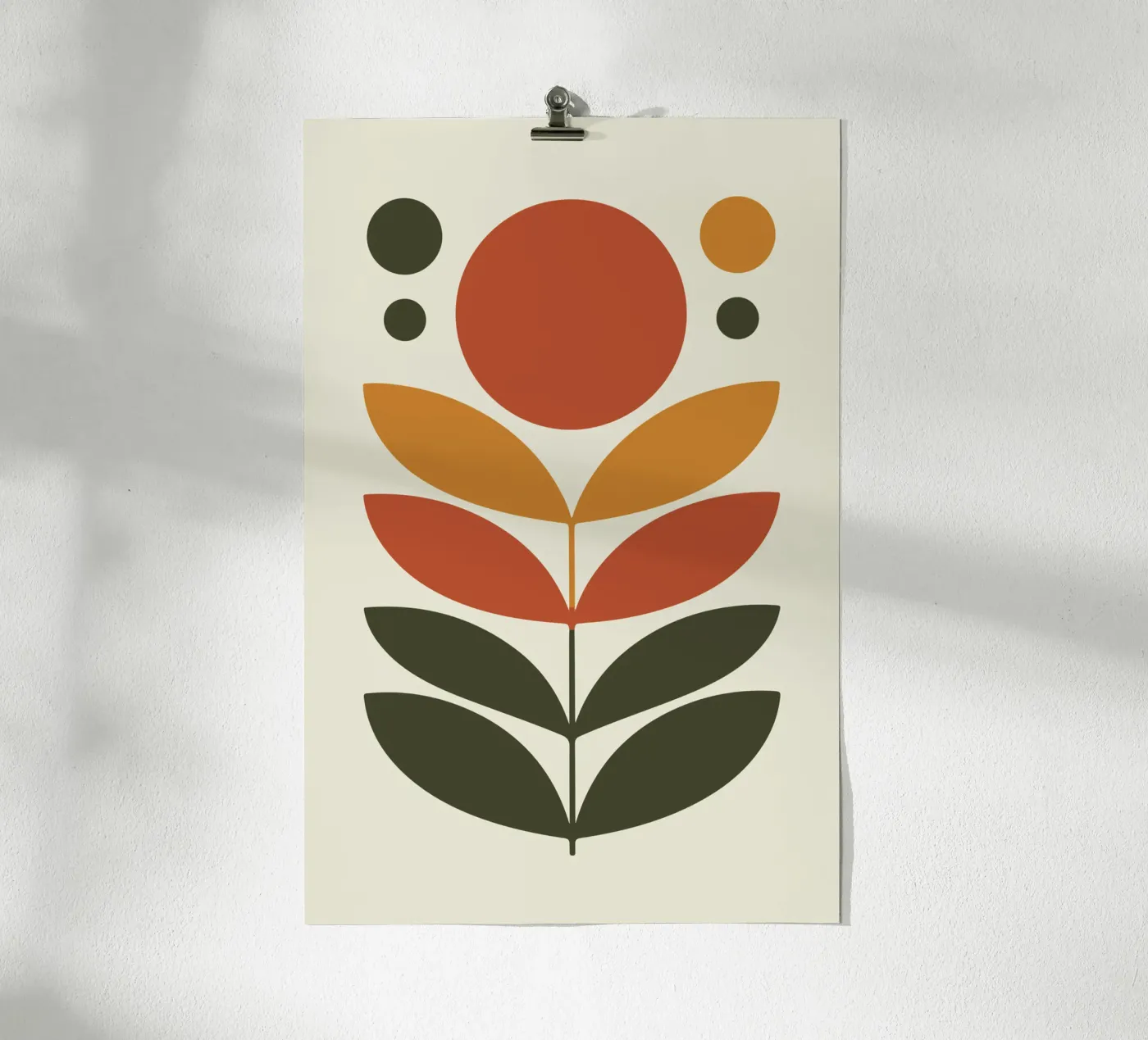 Floral Eclipse poster van LisaArtes