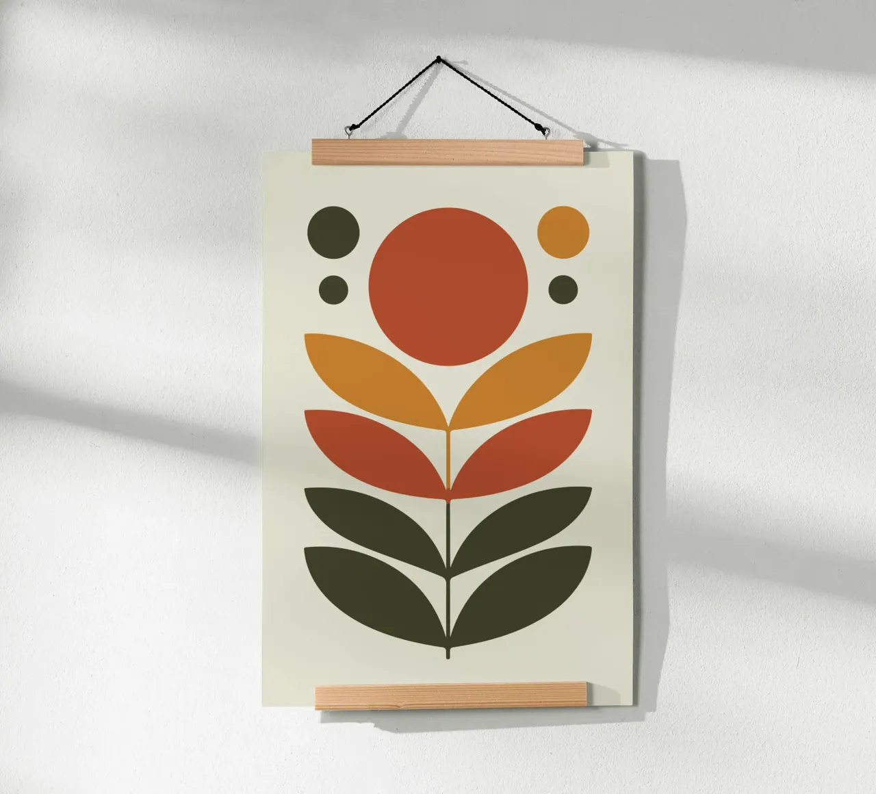 Floral Eclipse poster van LisaArtes