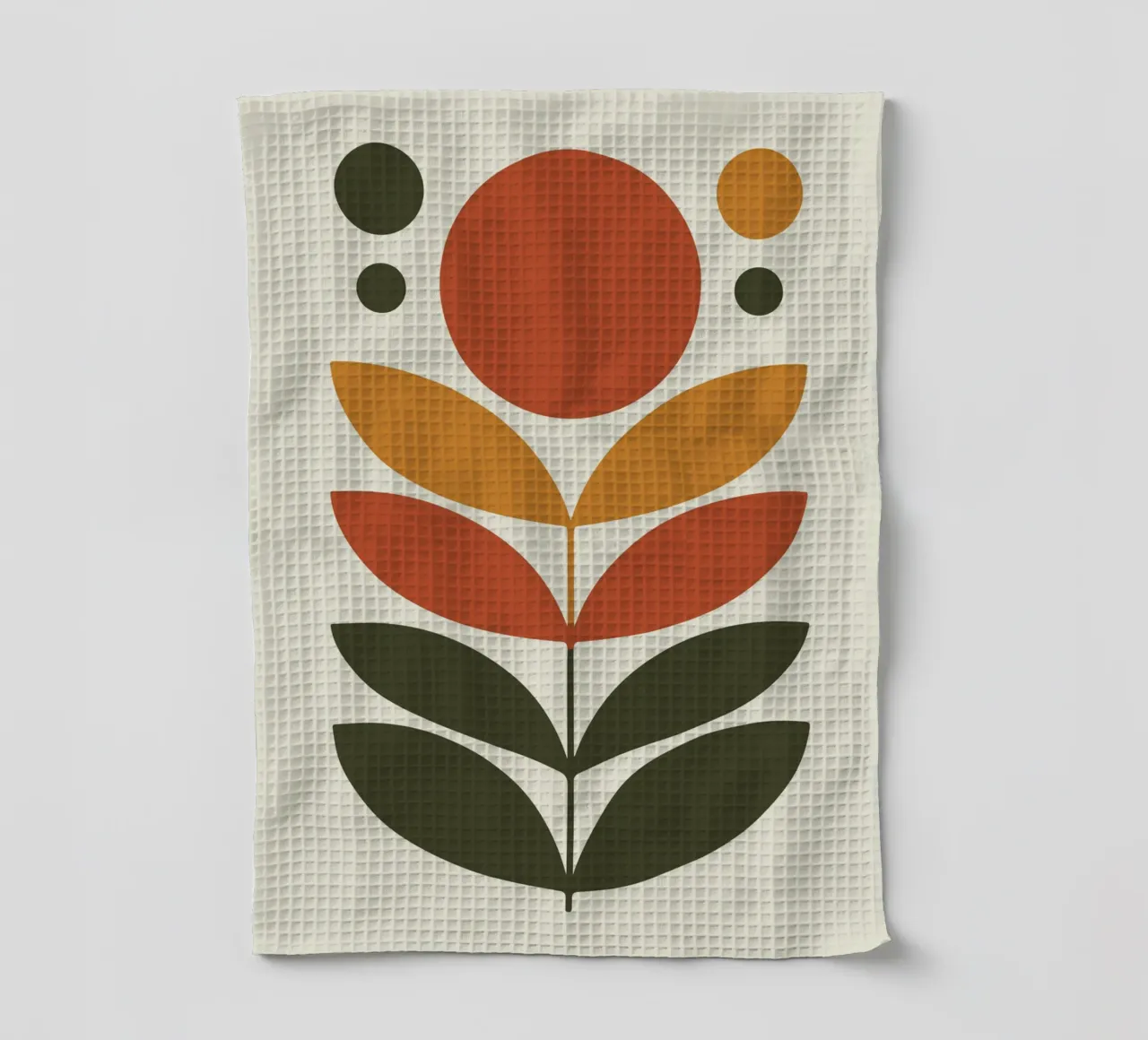 Floral Eclipse canovaccio da cucina da LisaArtes