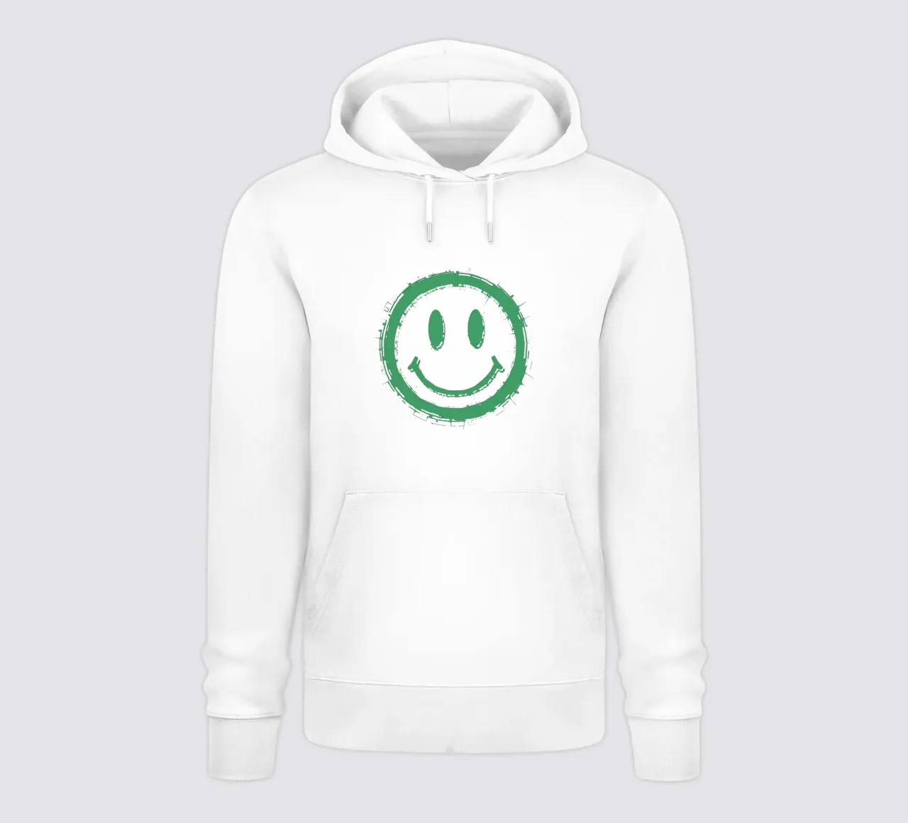 Emoji_StyleA_green4 felpa con cappuccio da AI-Portraits by LK