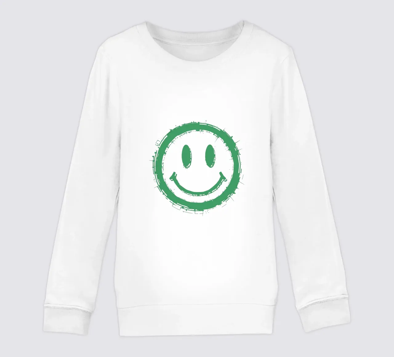 Emoji_StyleA_green4 felpa bambino da AI-Portraits by LK