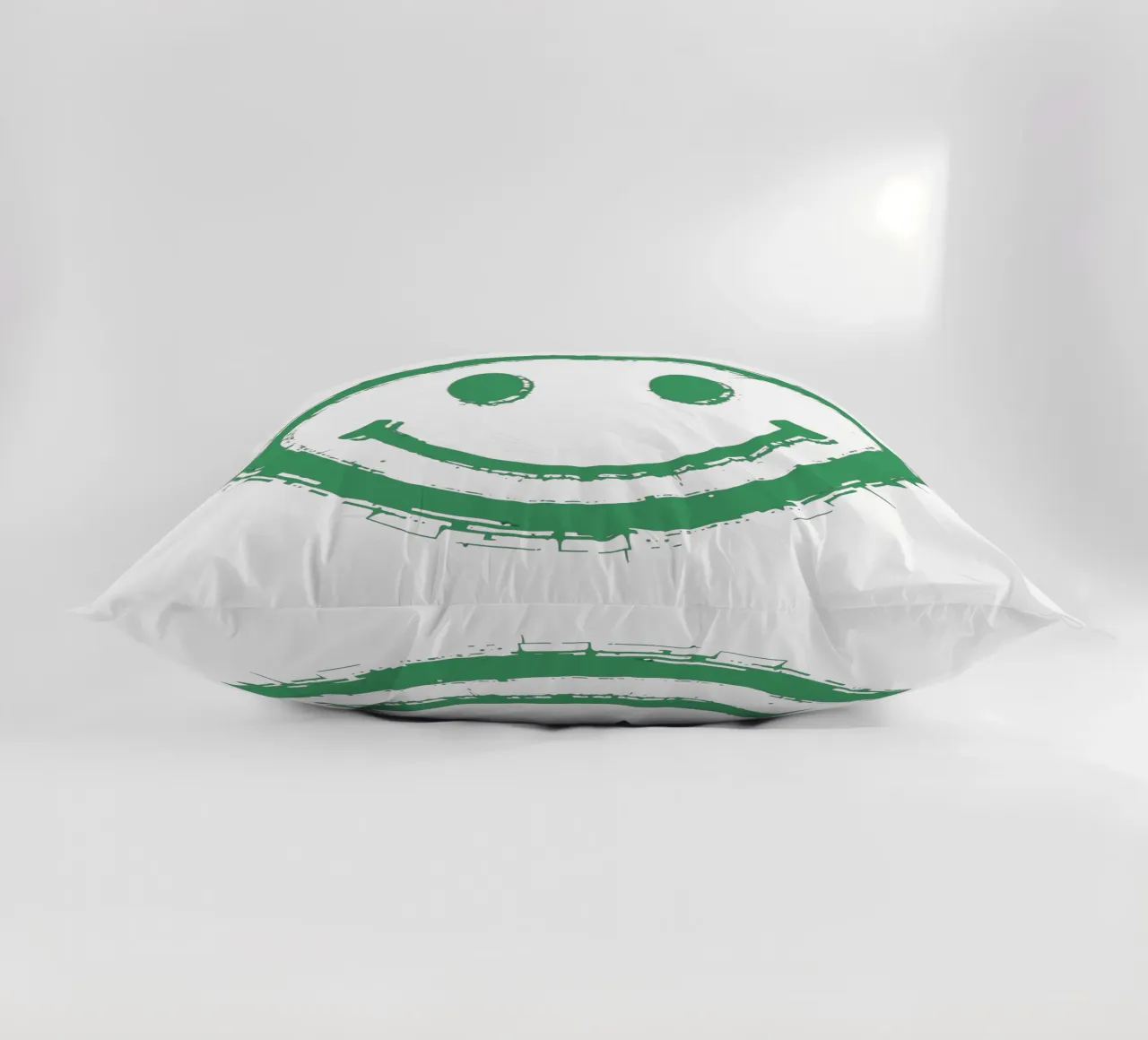 Emoji_StyleA_green4 cuscino da AI-Portraits by LK