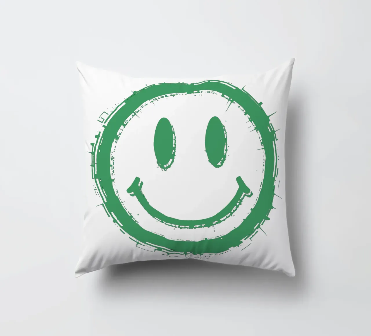 Emoji_StyleA_green4 cuscino da AI-Portraits by LK